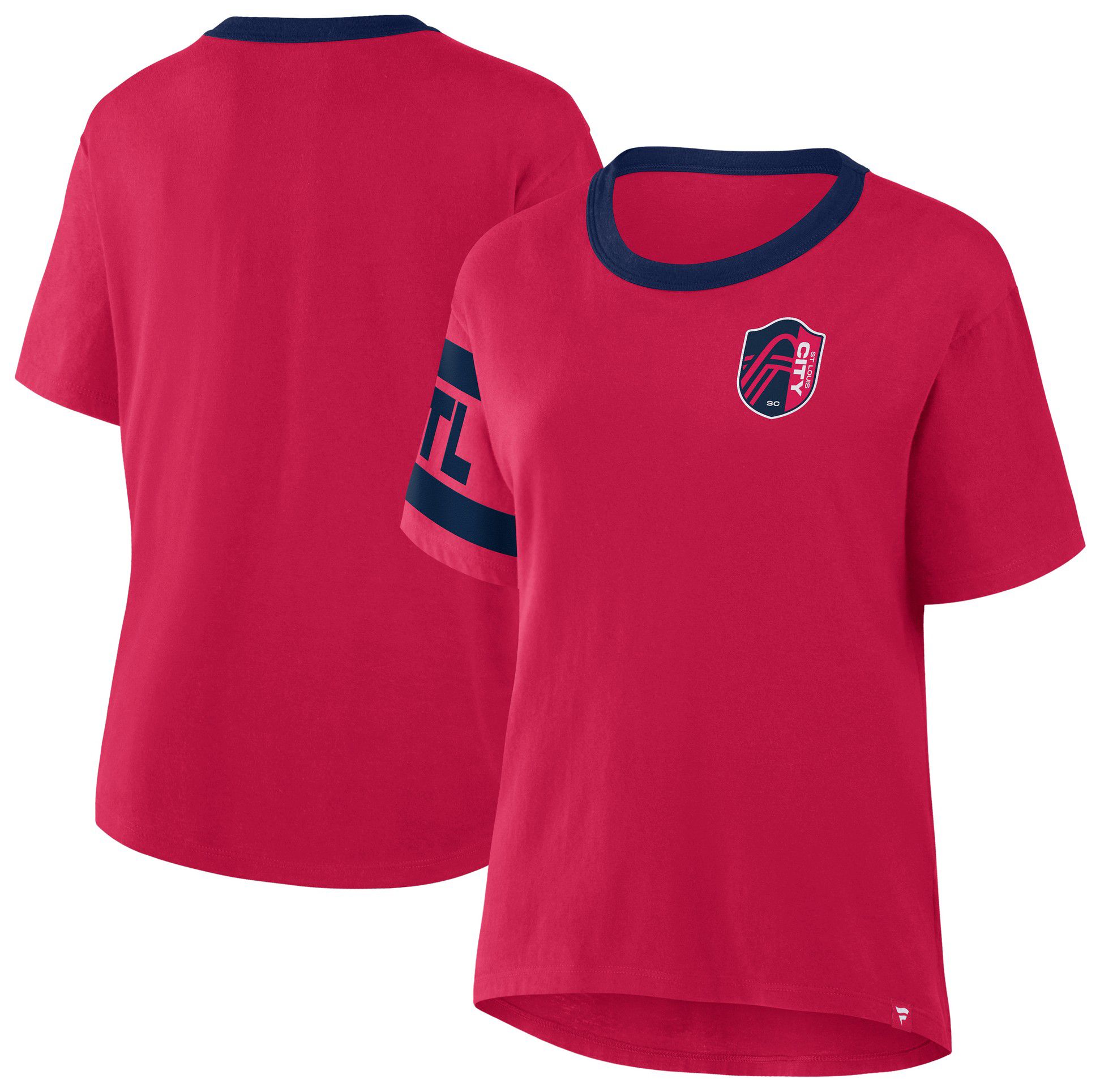 MLS Women's St. Louis City SC Legacy Relaxed Red T-Shirt product image