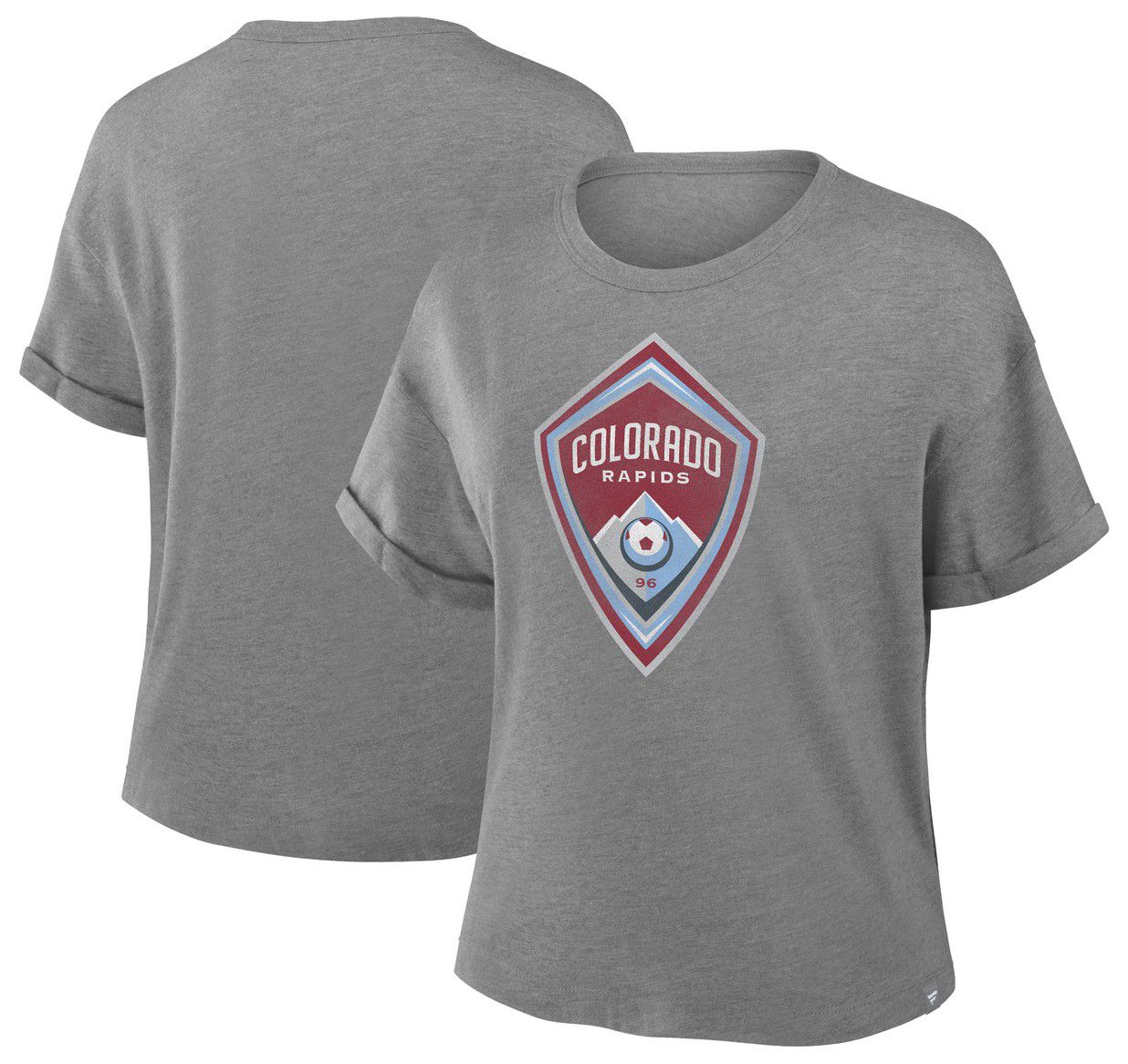 MLS Women's Colorado Rapids Athletic Gray Heather Triblend T-Shirt product image