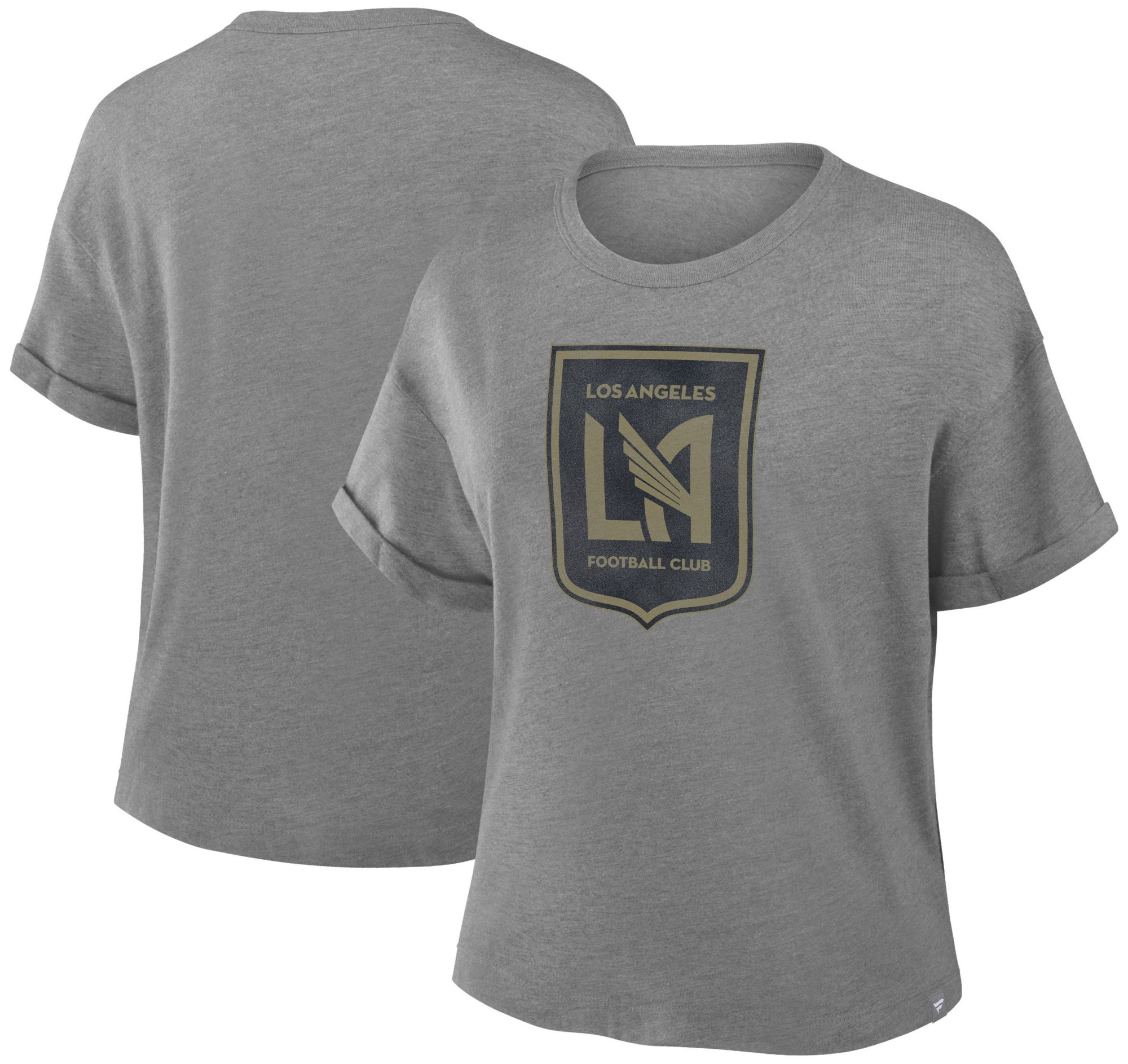 MLS Women's Los Angeles FC Athletic Gray Heather Triblend T-Shirt product image