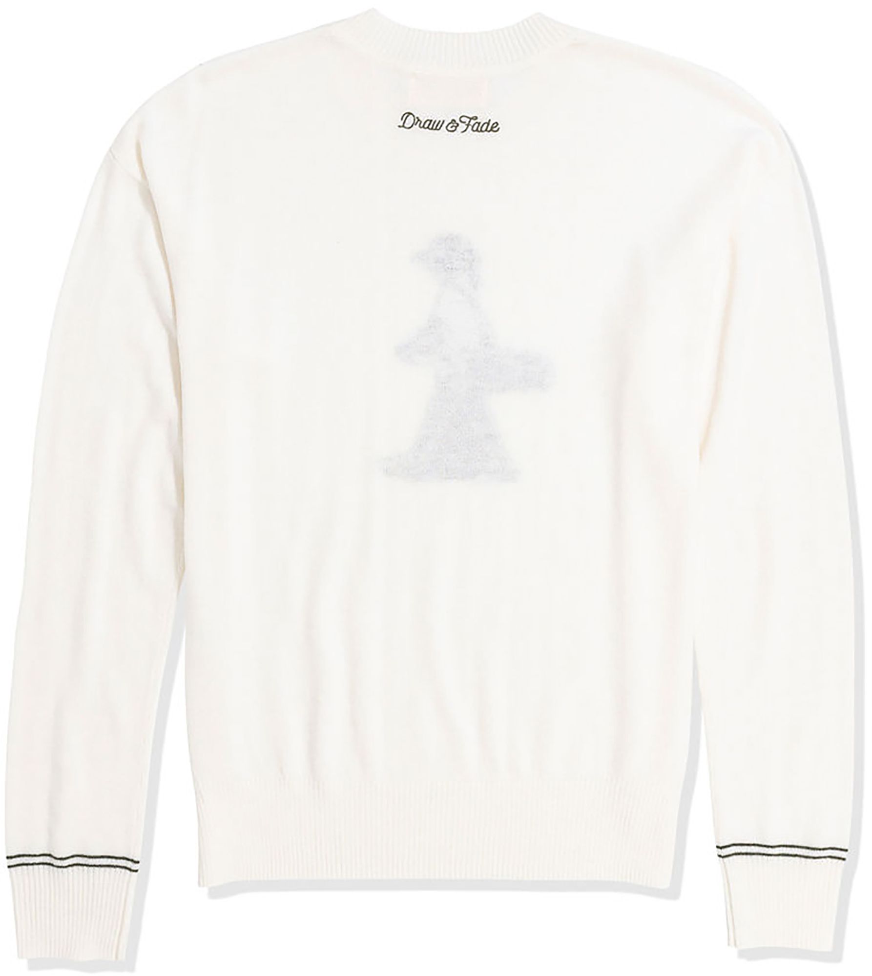 Draw & Fade Women's Walking Girl Crewneck Golf Sweater product image