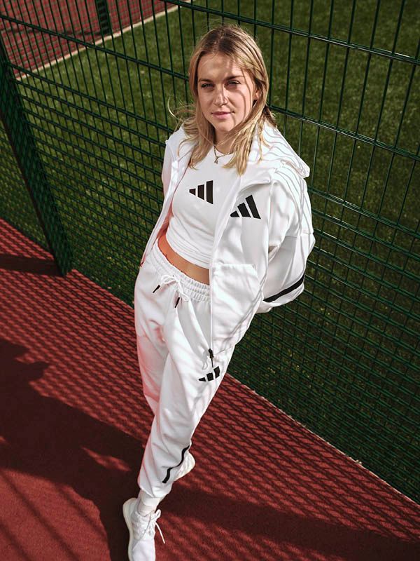 adidas Women's Z.N.E. Full-Zip Hooded Fleece Jacket product image