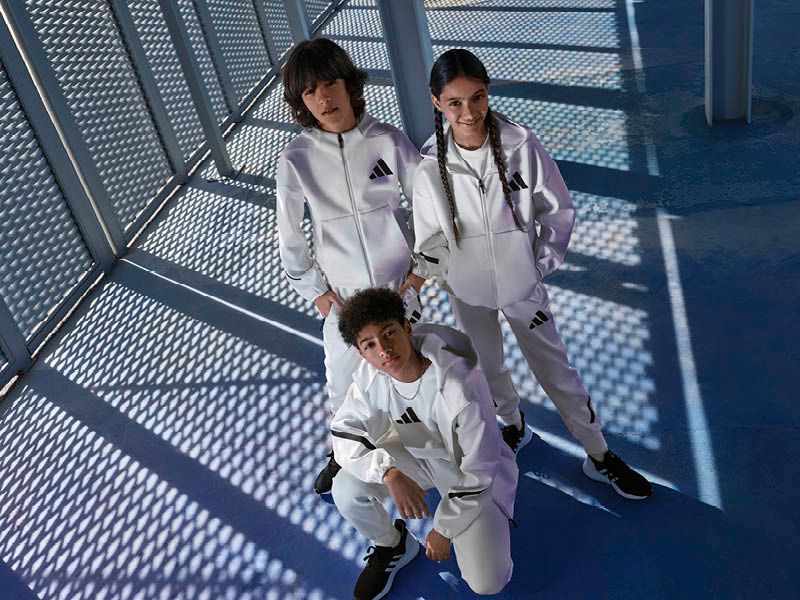 adidas Kids' Z.N.E. Full-Zip Hooded Track Jacket product image