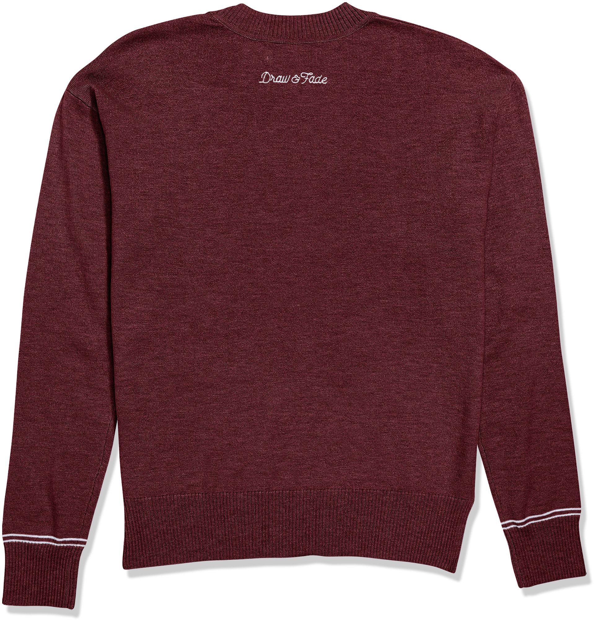 Draw & Fade Women's Walking Girl Crewneck Golf Sweater product image