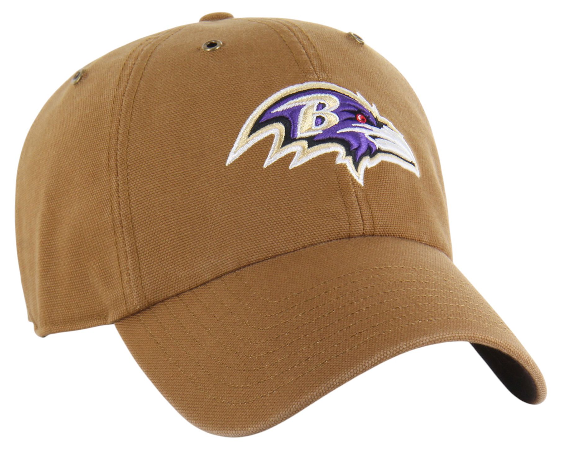 Carhartt x '47 Adult Baltimore Ravens Clean Up Brown Adjustable Hat product image