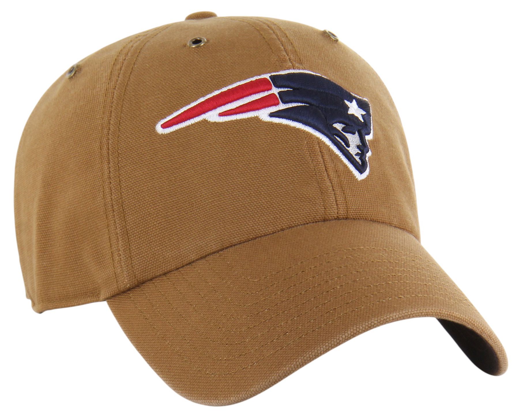 Carhartt x '47 Adult New England Patriots Clean Up Brown Adjustable Hat product image