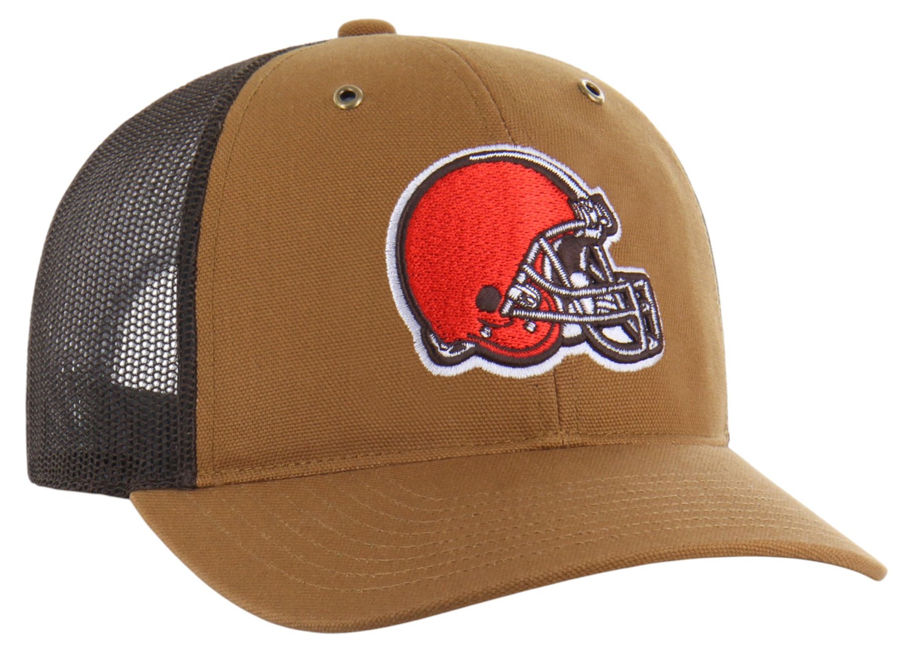 Carhartt x '47 Adult Cleveland Browns Brown Adjustable Trucker Hat product image