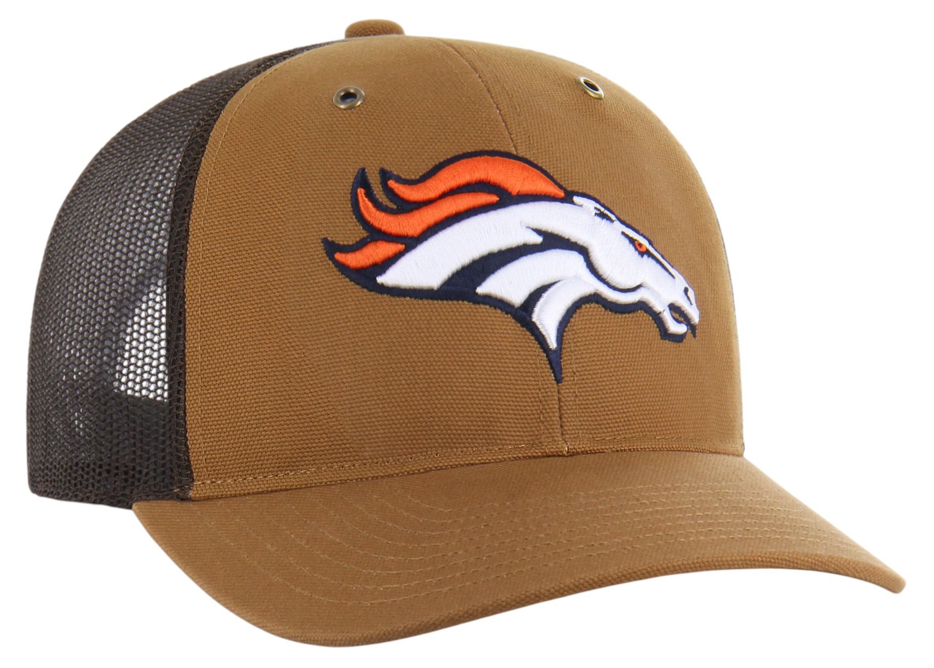 Carhartt x '47 Adult Denver Broncos Brown Adjustable Trucker Hat product image