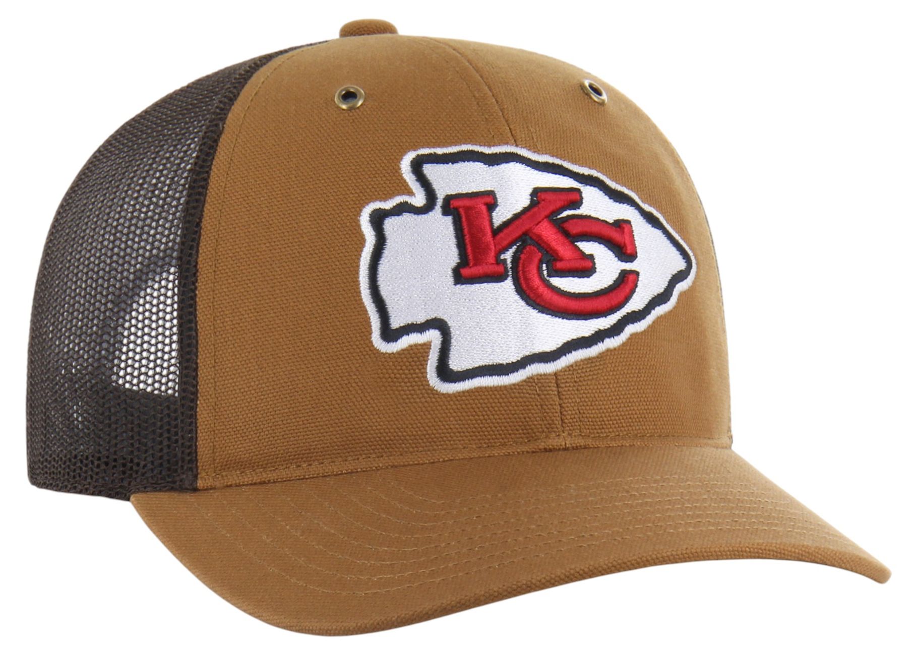 Carhartt x '47 Adult Kansas City Chiefs Brown Adjustable Trucker Hat product image
