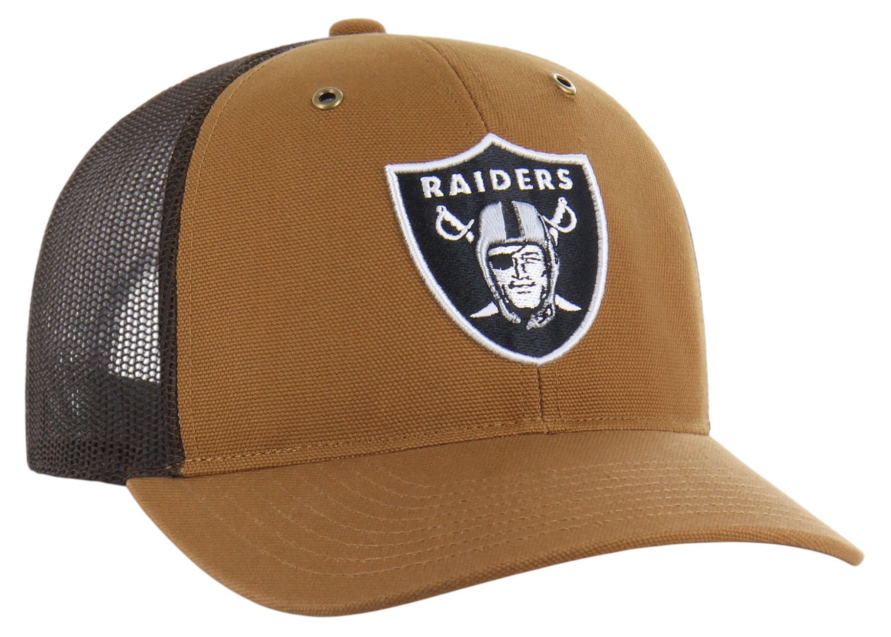 Carhartt x '47 Adult Las Vegas Raiders Brown Adjustable Trucker Hat product image