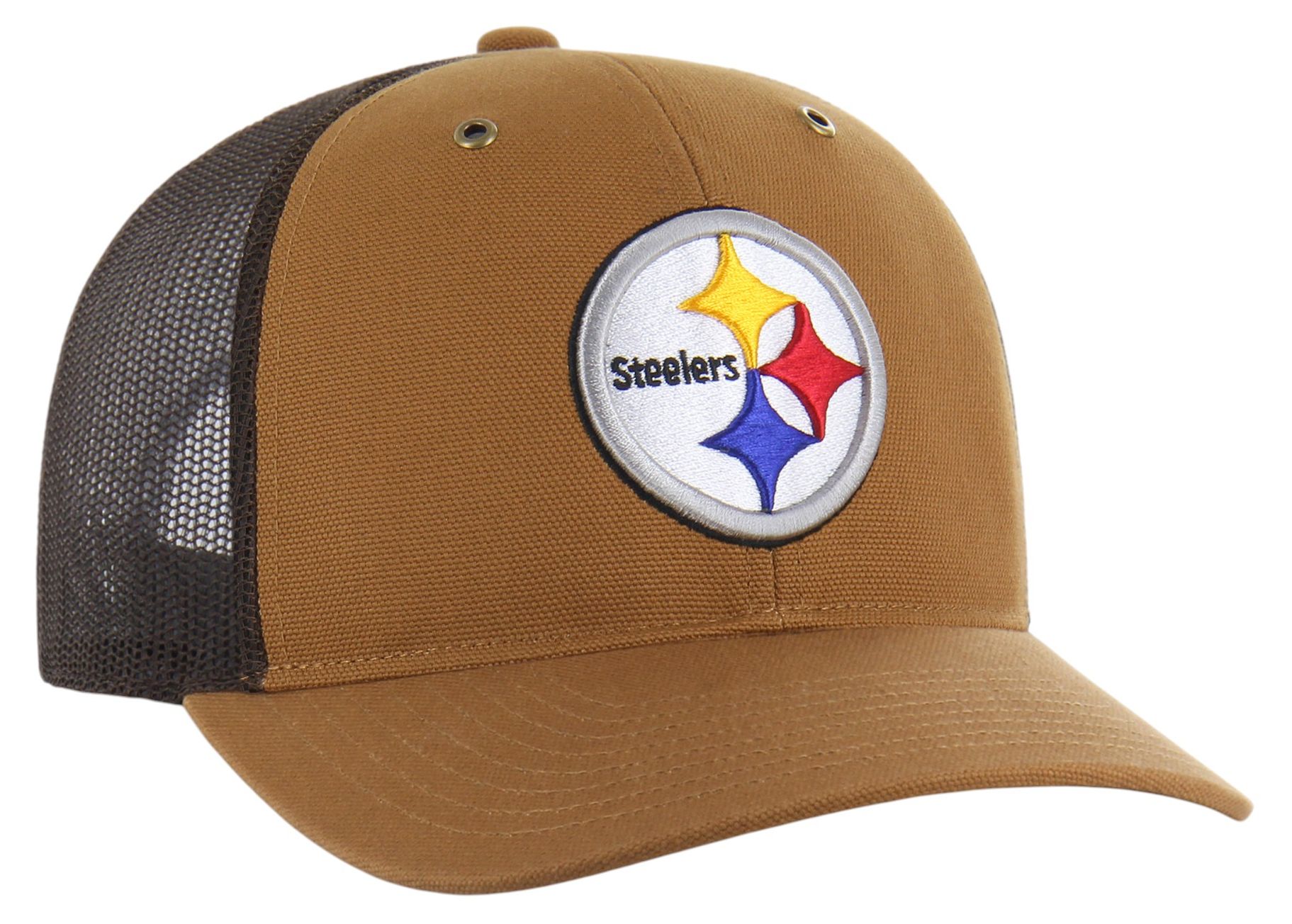Carhartt x '47 Adult Pittsburgh Steelers Brown Adjustable Trucker Hat product image