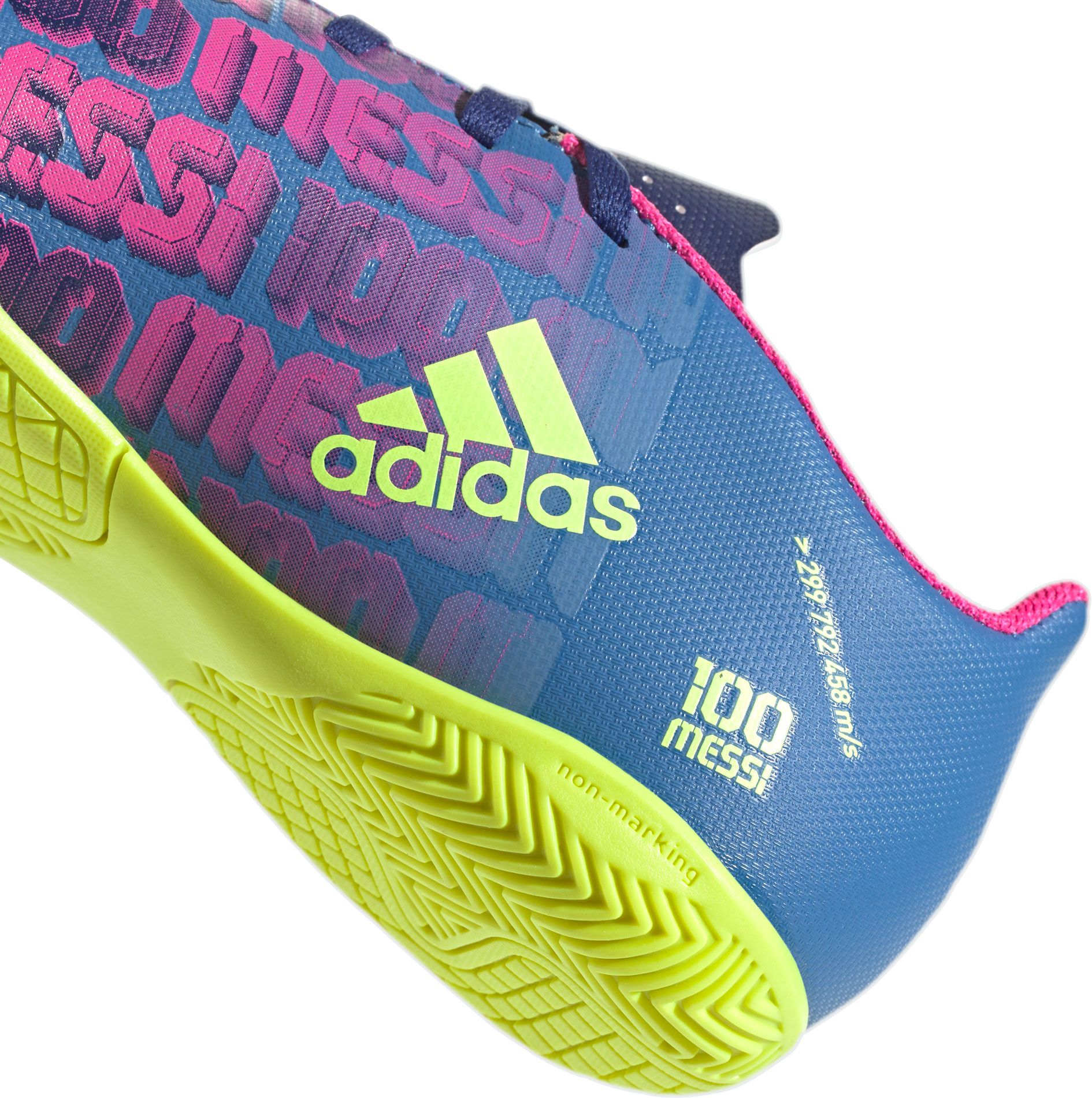 adidas Kids' X Speedflow.4 Messi Indoor Soccer Shoes product image