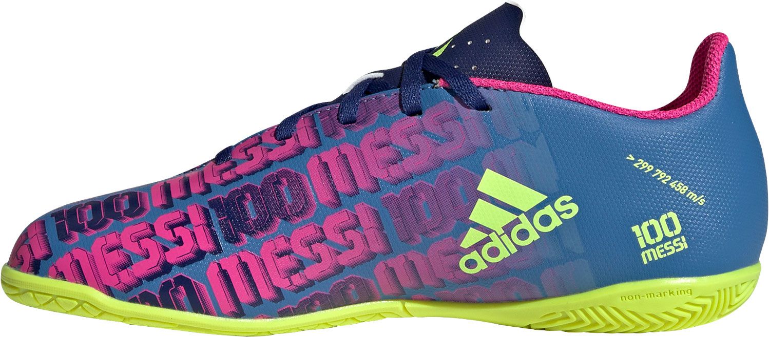 adidas Kids' X Speedflow.4 Messi Indoor Soccer Shoes product image