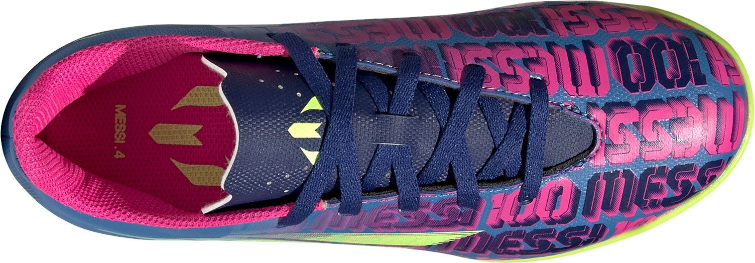 adidas Kids' X Speedflow.4 Messi Indoor Soccer Shoes product image
