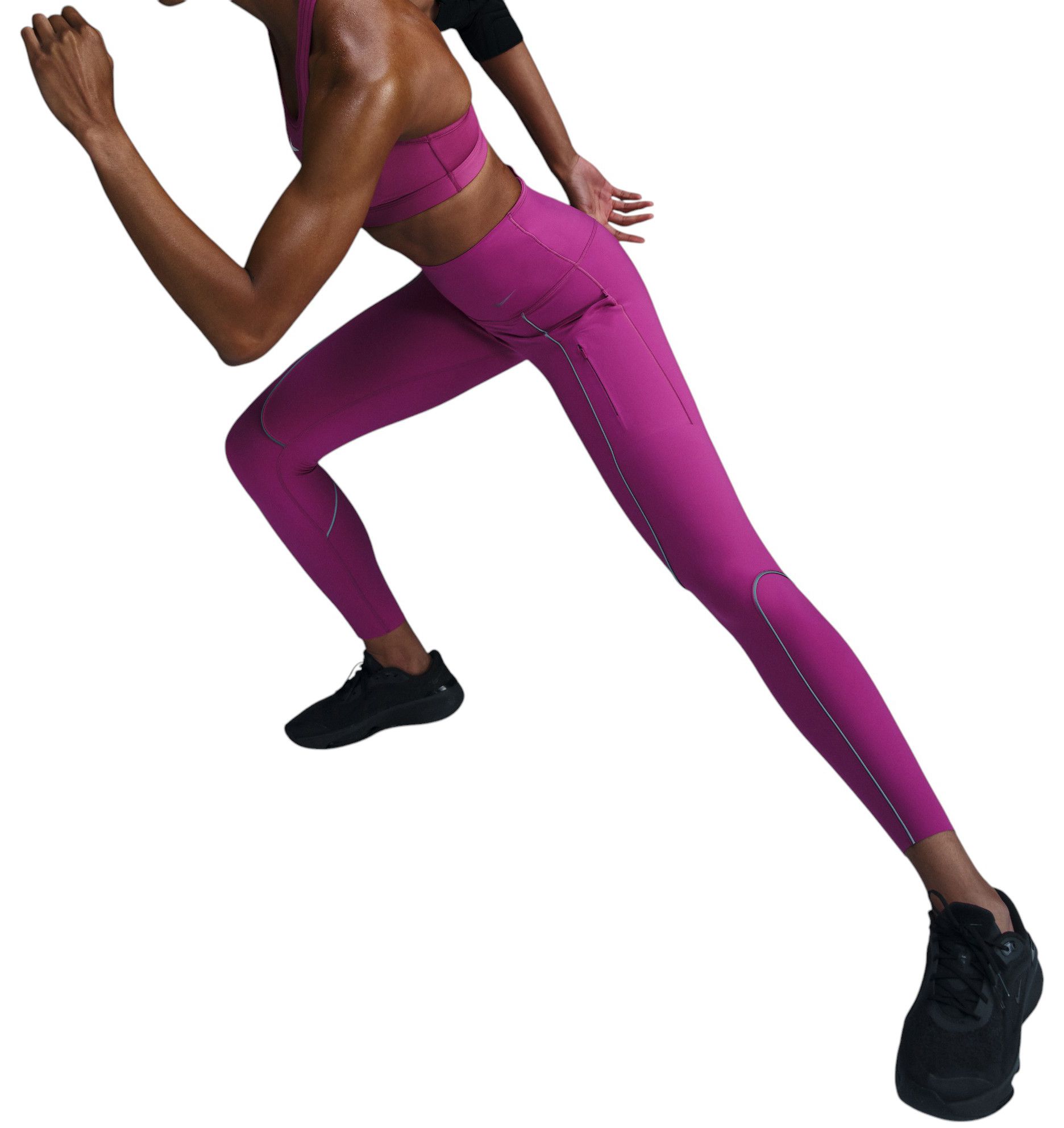 Nike Women's Go Firm-Support High-Waisted 7/8 Reflective Leggings product image