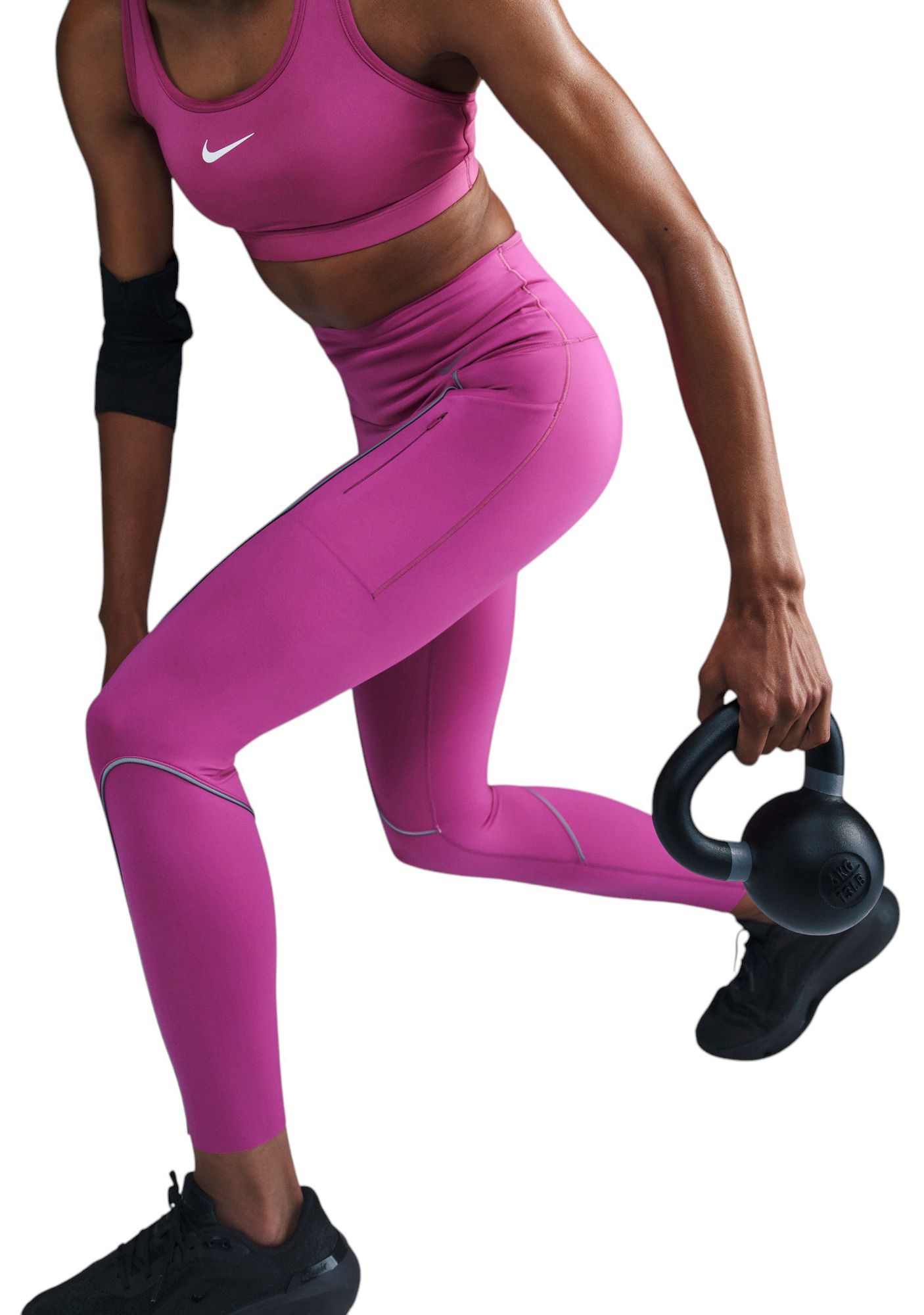 Nike Women's Go Firm-Support High-Waisted 7/8 Reflective Leggings product image