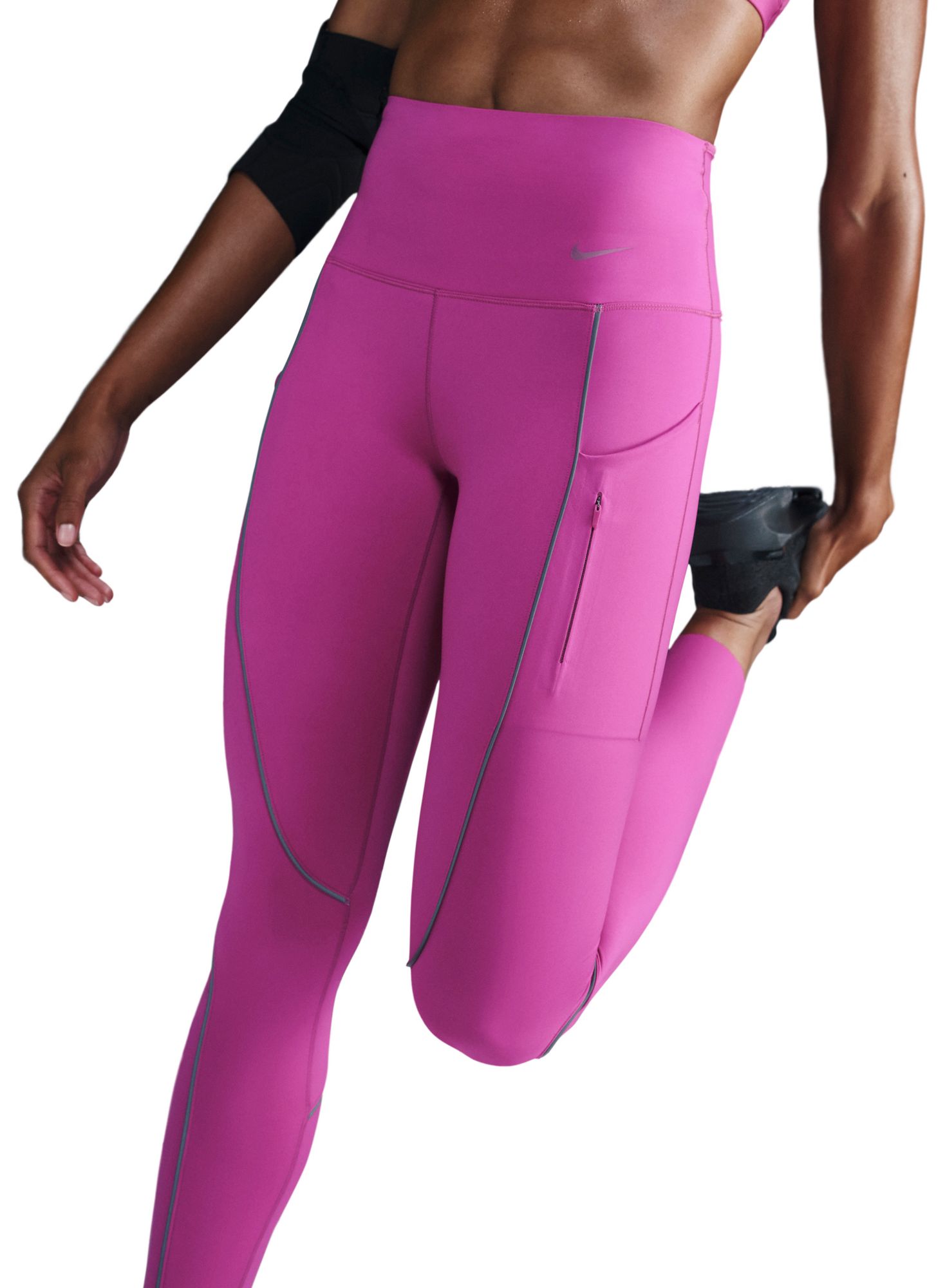 Nike Women's Go Firm-Support High-Waisted 7/8 Reflective Leggings product image