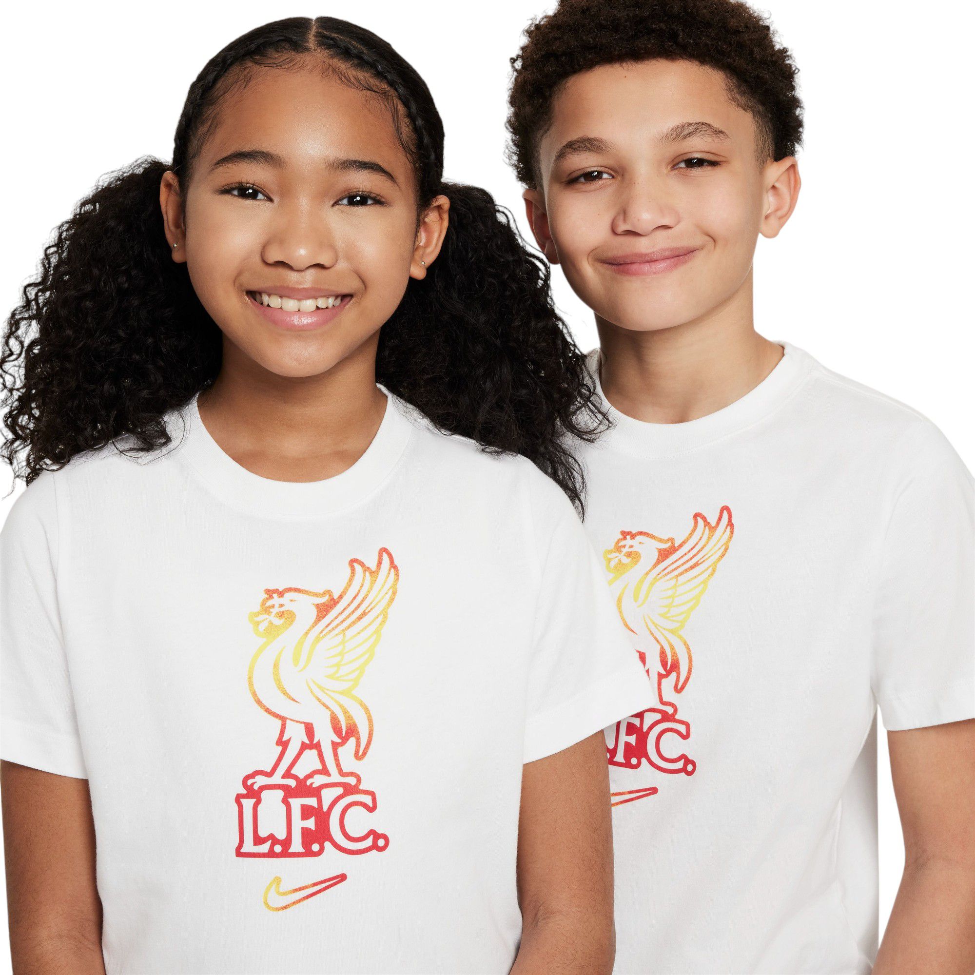 Nike Youth Liverpool FC Crest White T-Shirt product image