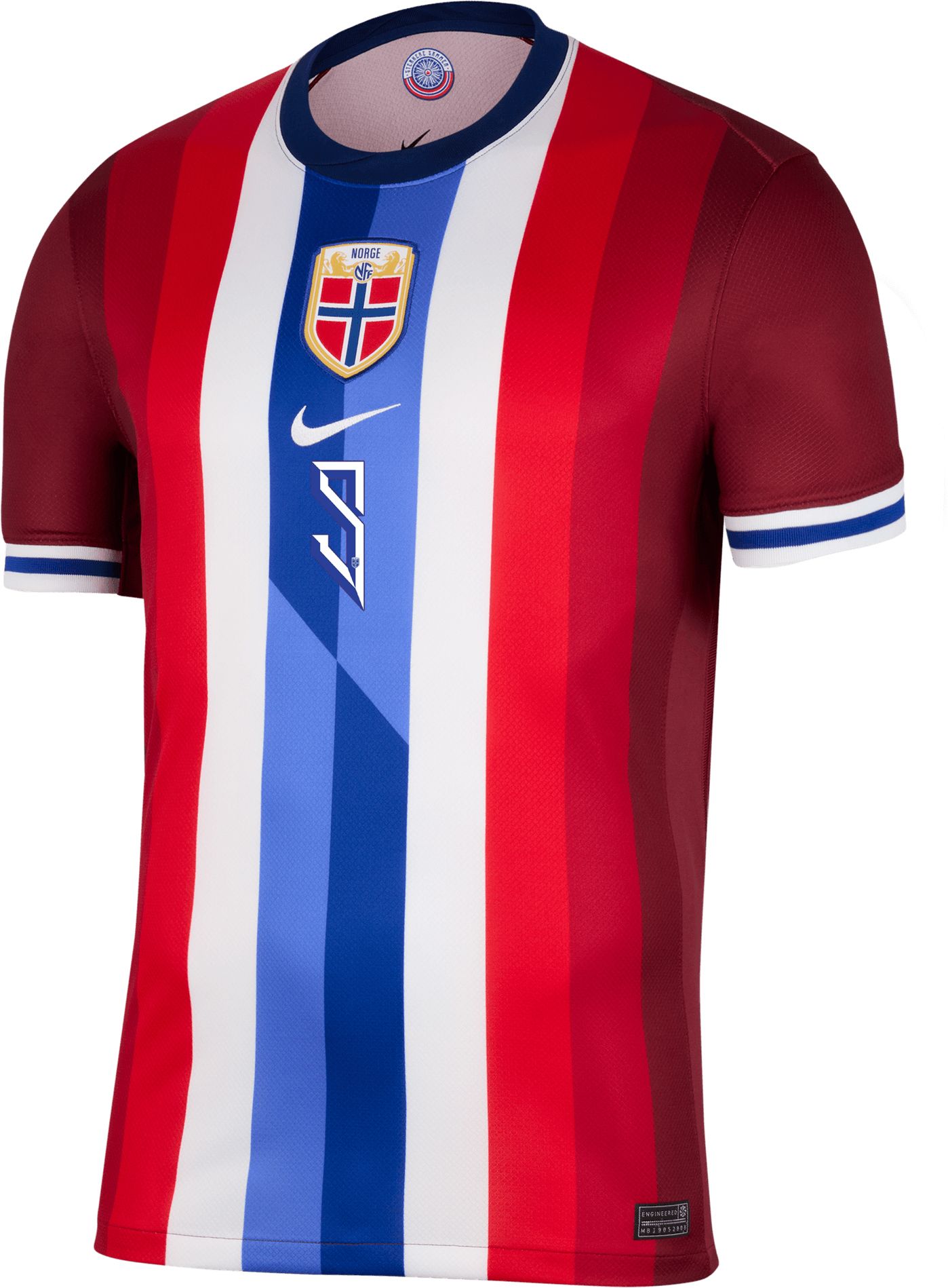 Nike Adult Norway Erling Haaland #9 2024 Home Replica Jersey product image