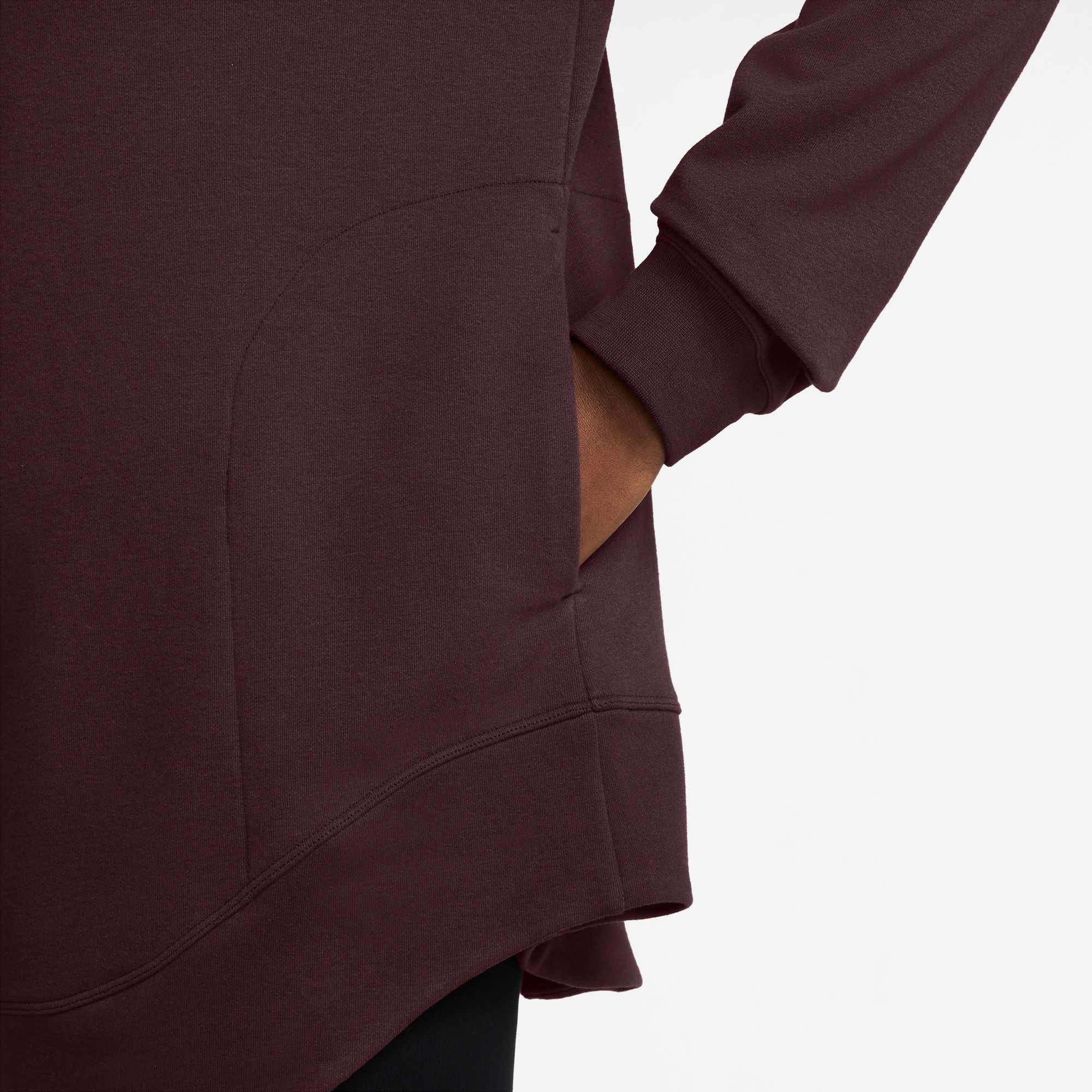 Nike Women's One Reversible French Terry Pullover Maternity Top product image