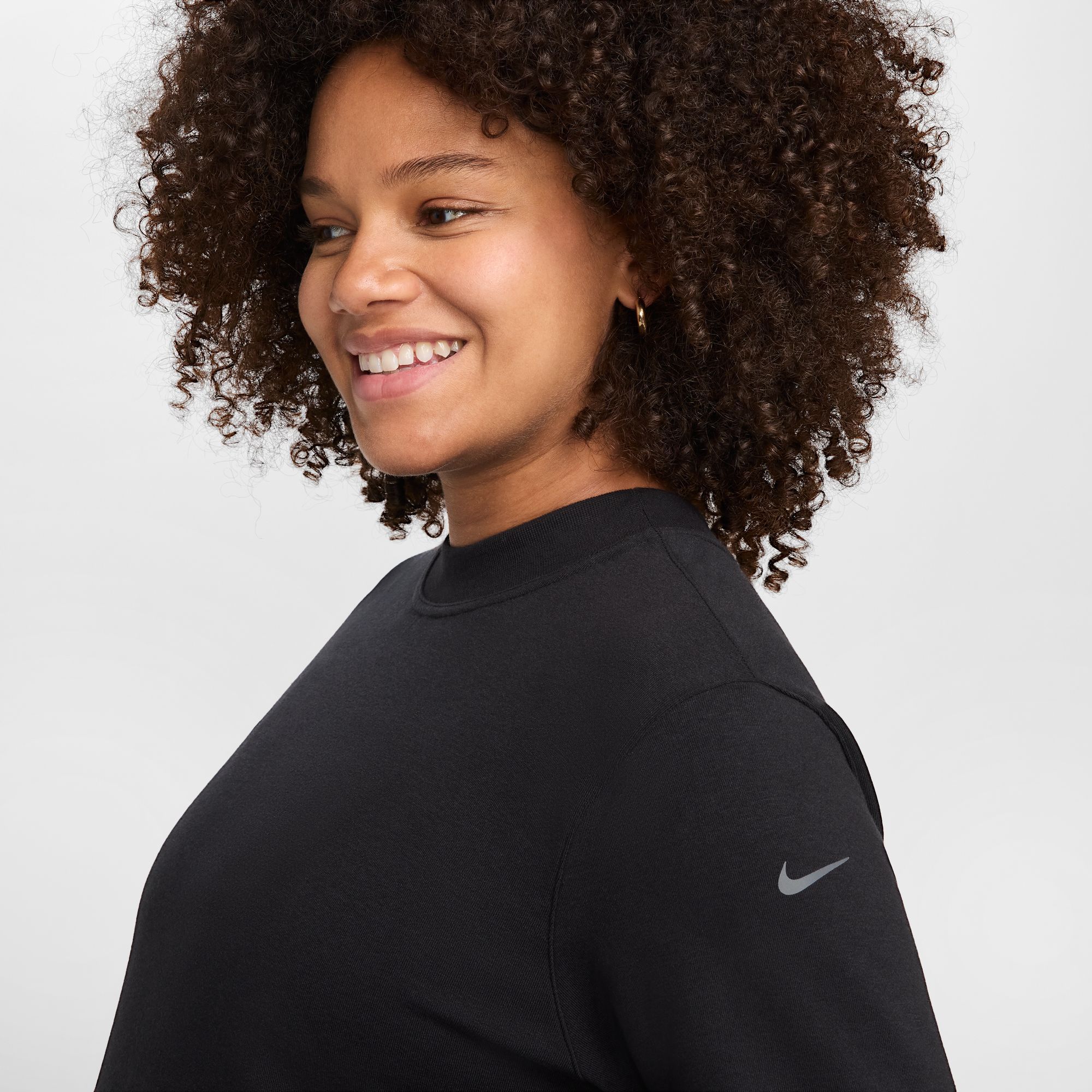 Nike Women's One Reversible French Terry Pullover Maternity Top product image