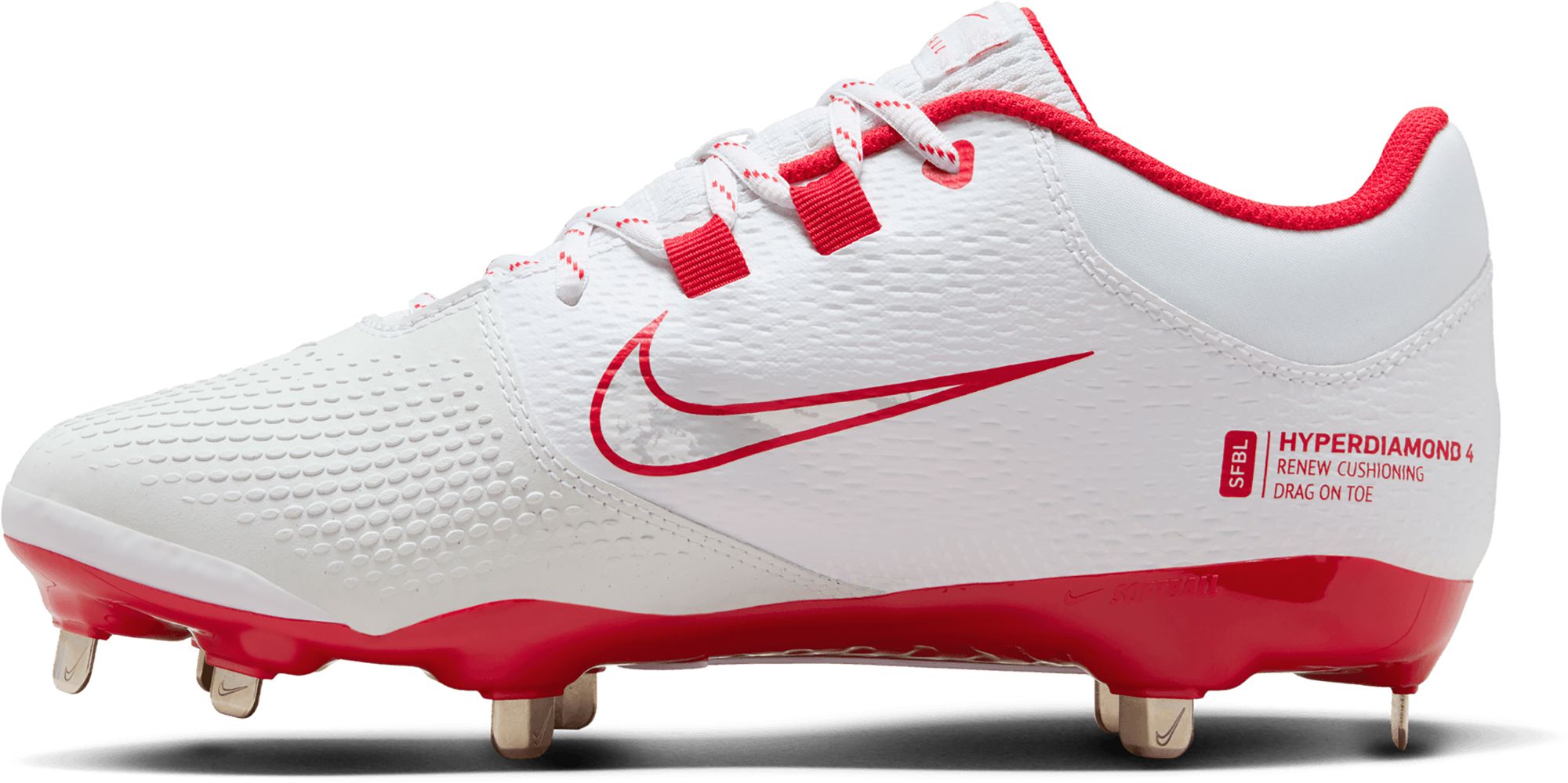 Nike Women's Hyperdiamond 4 Pro Metal Fastpitch Softball Cleats product image