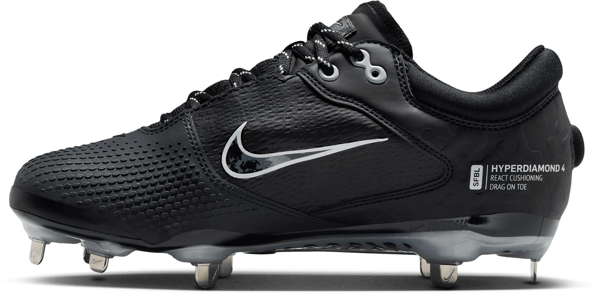 Nike Women's Hyperdiamond 4 Elite Metal Fastpitch Softball Cleats product image