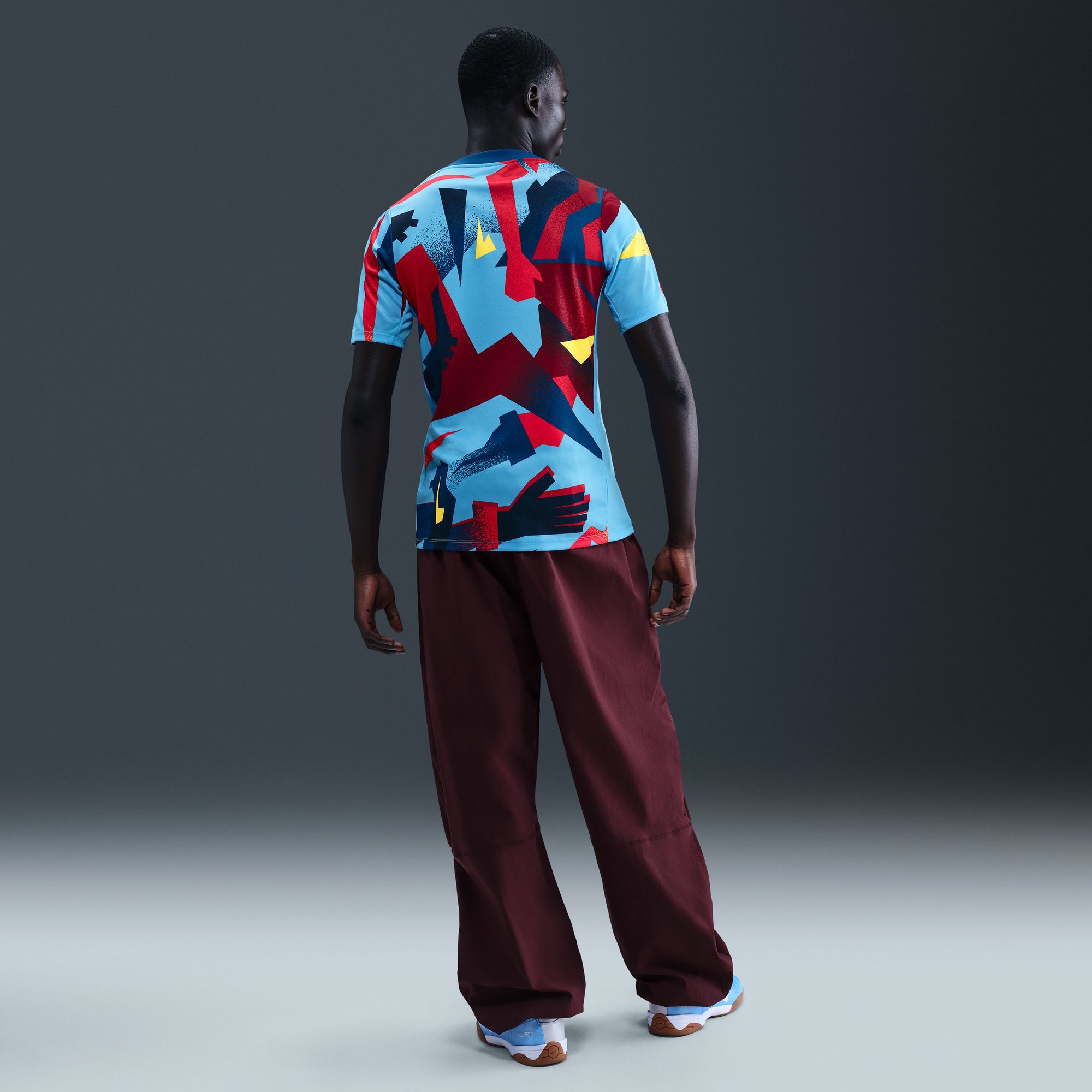 Nike Adult FC Barcelona 2025-26 Light Blue Prematch Jersey product image