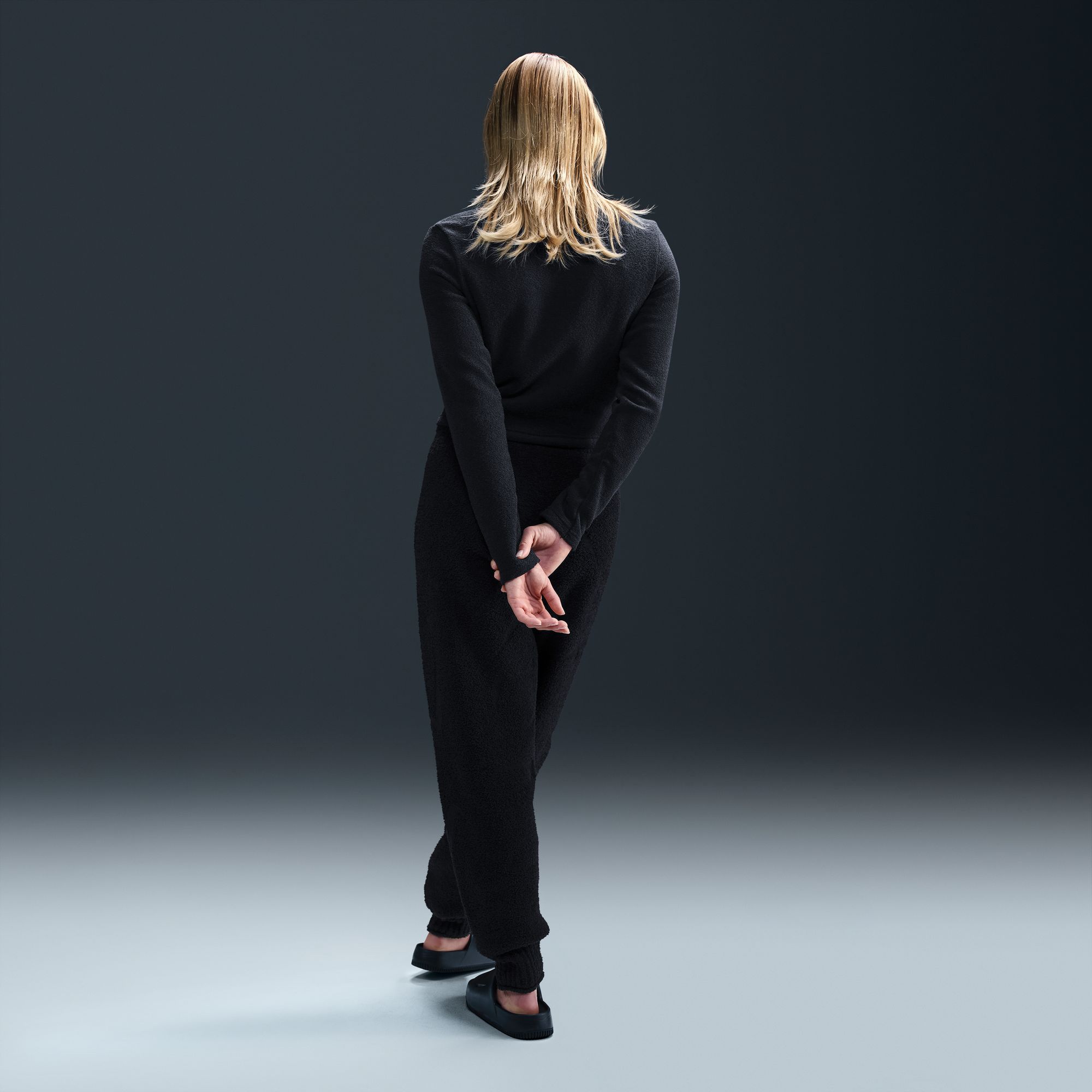 Nike Women's Sportswear Phoenix Boucle High-Waisted Oversized Knit Pants product image