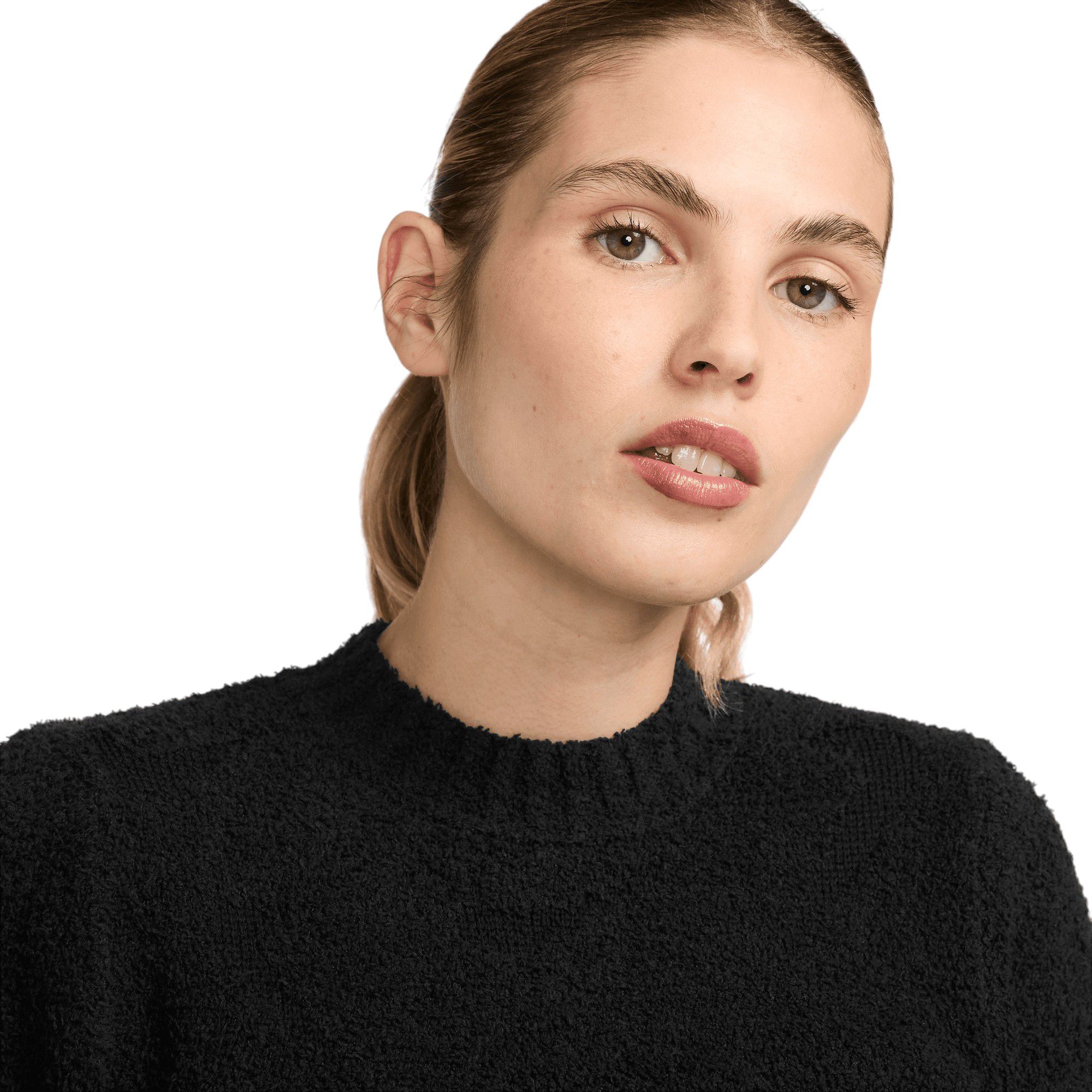 Nike Women's Sportswear Phoenix Boucle Tight Knit Long-Sleeve Top product image