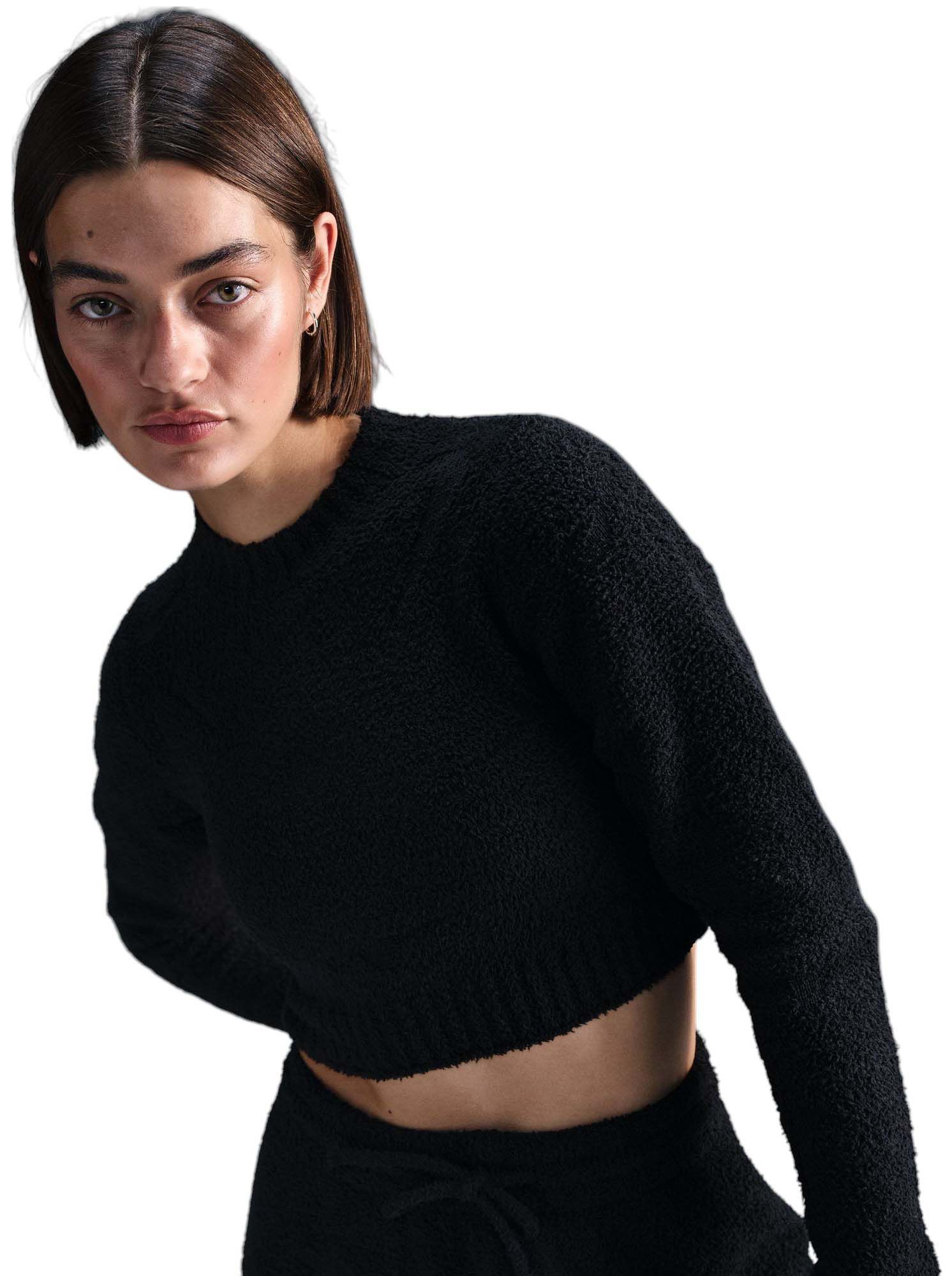 Nike Women's Sportswear Phoenix Boucle Tight Knit Long-Sleeve Top product image