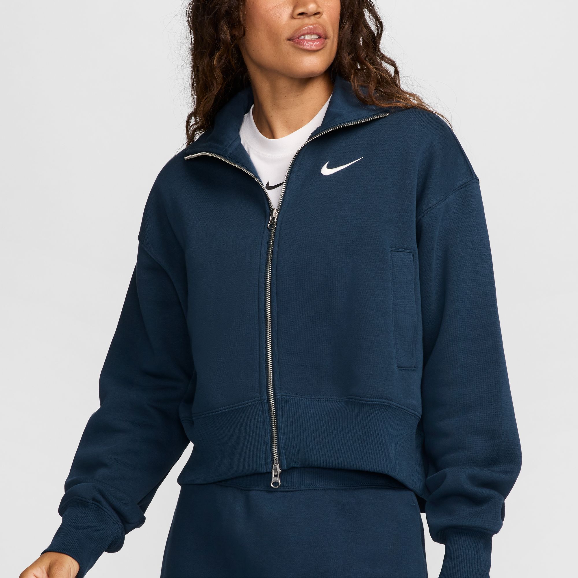Nike Women's Sportswear Phoenix Fleece Oversized Track Jacket product image