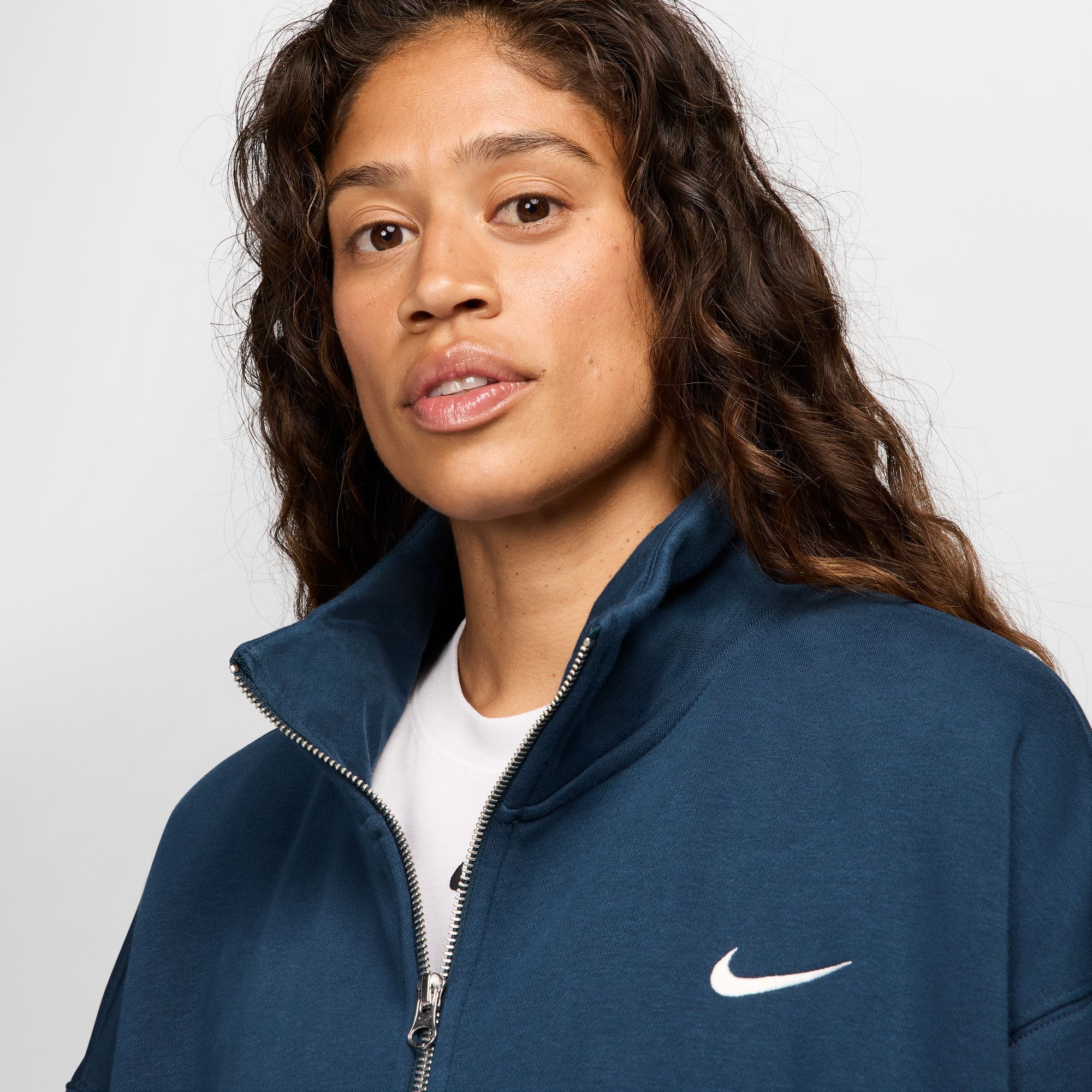 Nike Women's Sportswear Phoenix Fleece Oversized Track Jacket (Plus Size) product image
