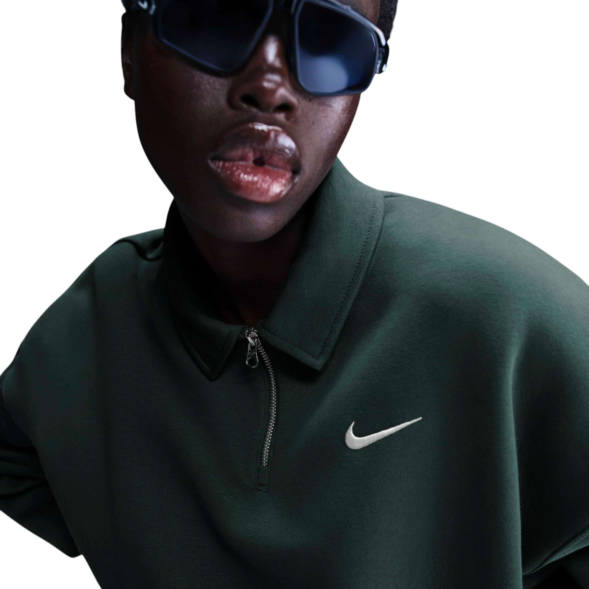 Nike Women's Sportswear Phoenix Fleece Oversized 1/4-Zip Polo product image