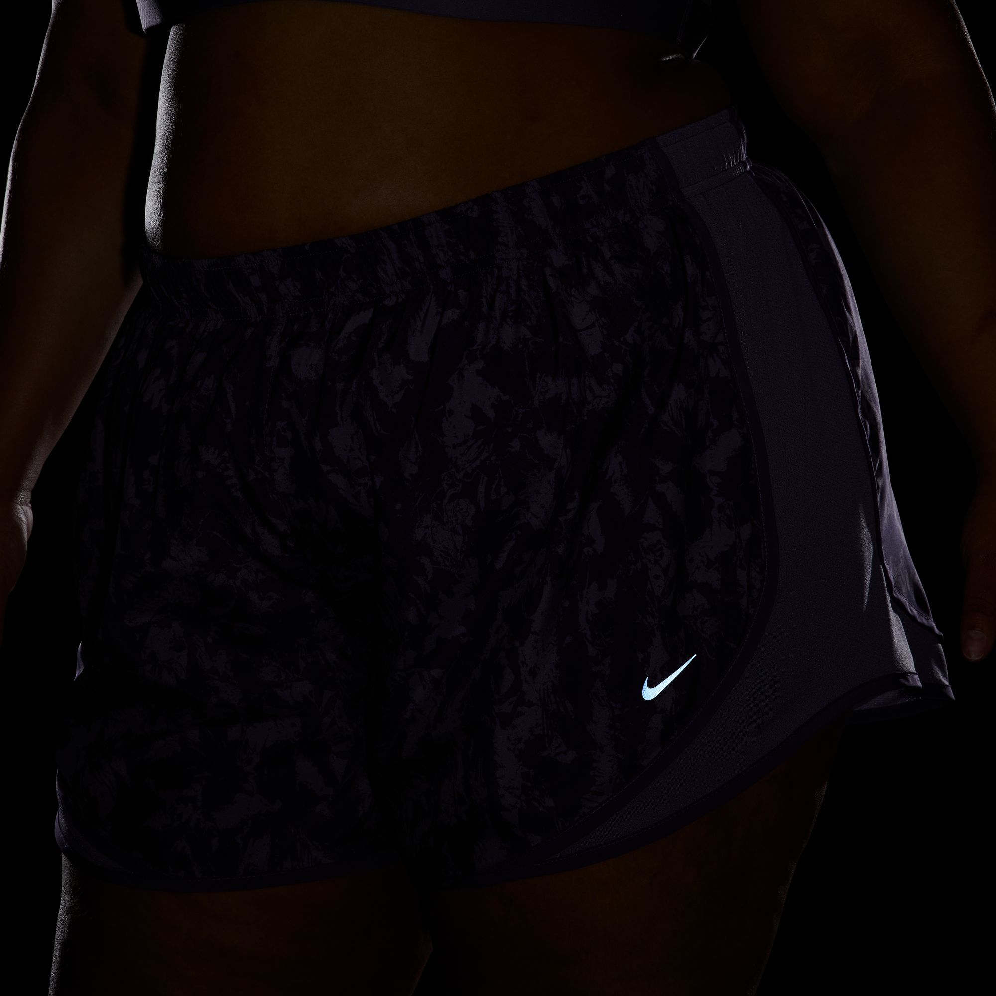 Nike Women's One Tempo Dri-FIT Printed Running Shorts (Plus Sized) product image