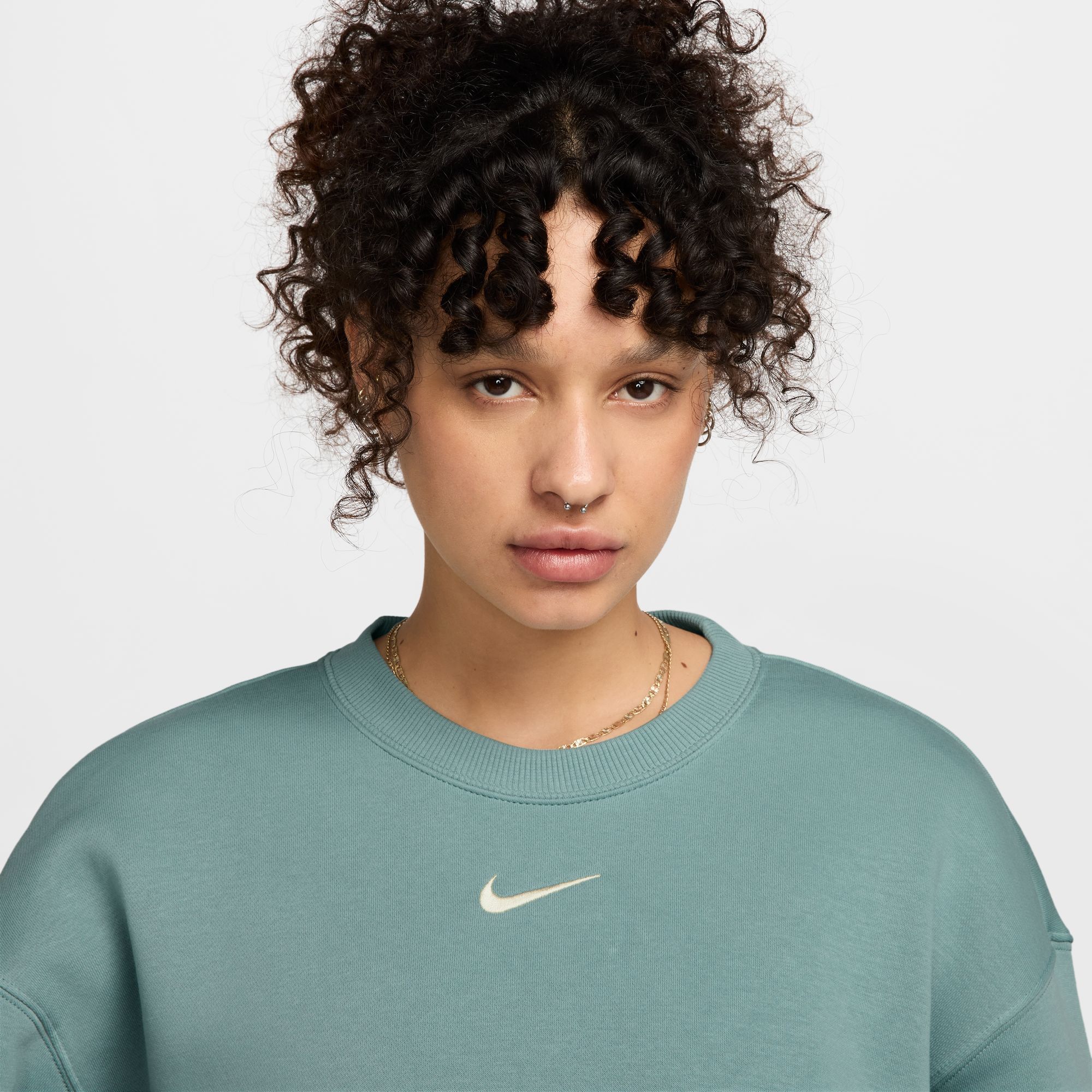 Nike Women's Sportswear Phoenix Fleece Oversized Crew-Neck Sweatshirt product image