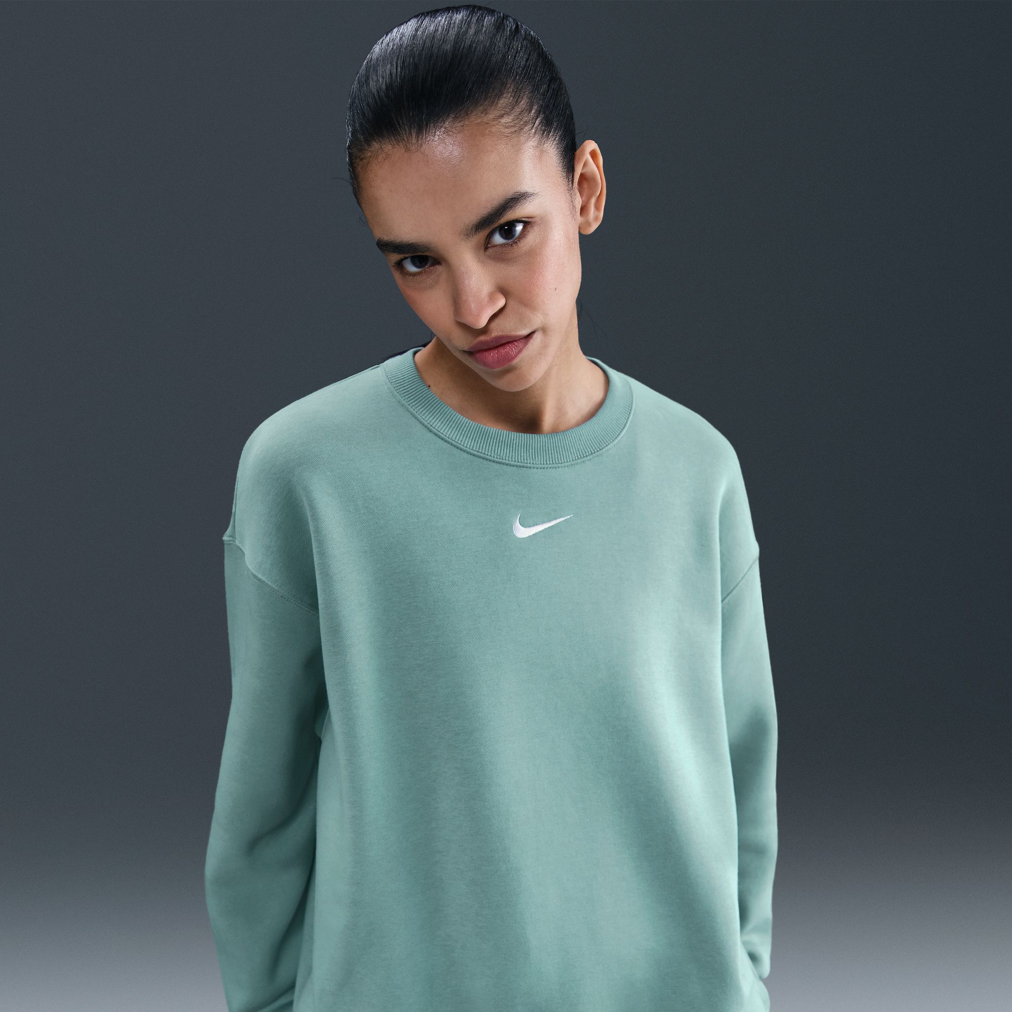 Nike Women's Sportswear Phoenix Fleece Oversized Crew-Neck Sweatshirt product image