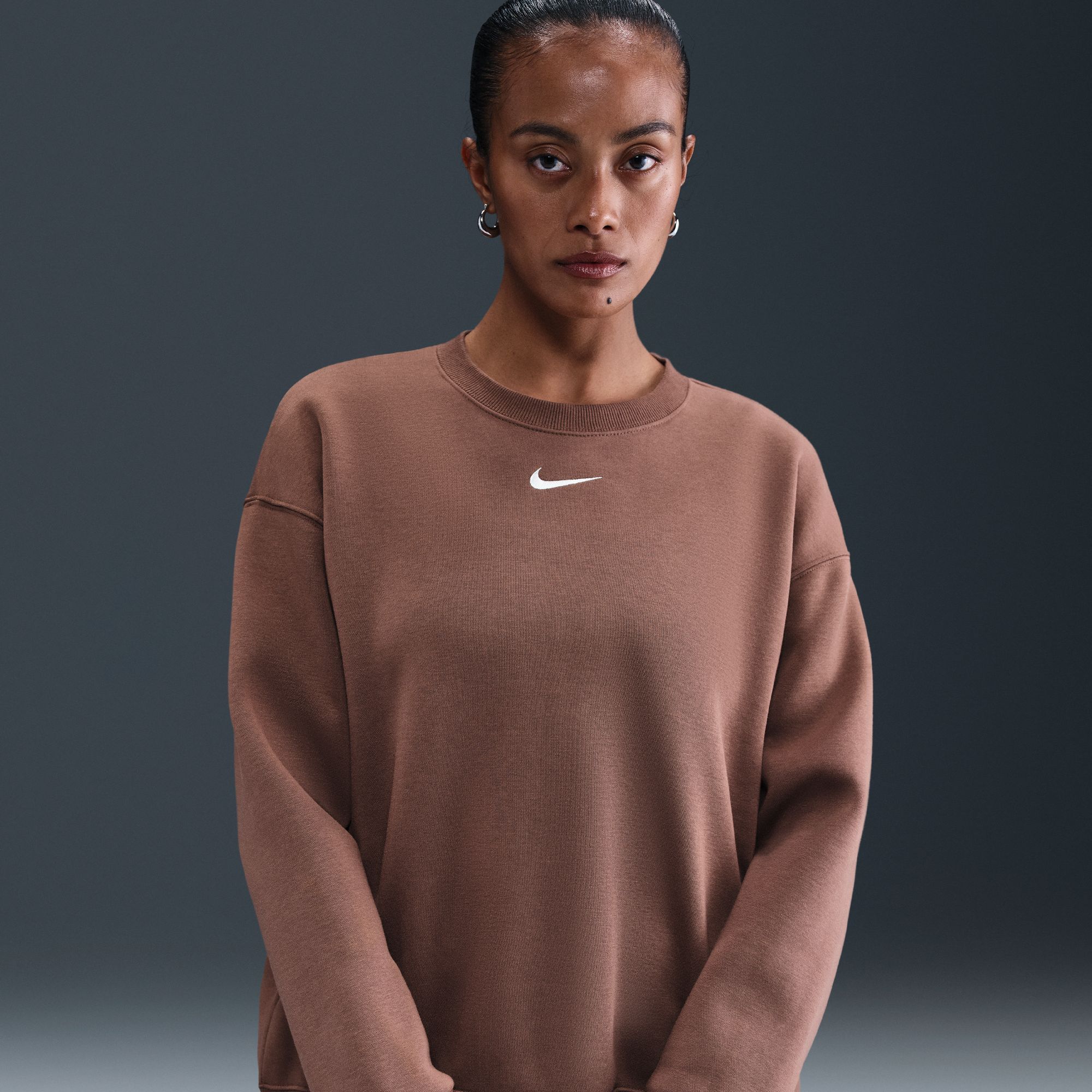 Nike Women's Sportswear Phoenix Fleece Oversized Crew-Neck Sweatshirt product image