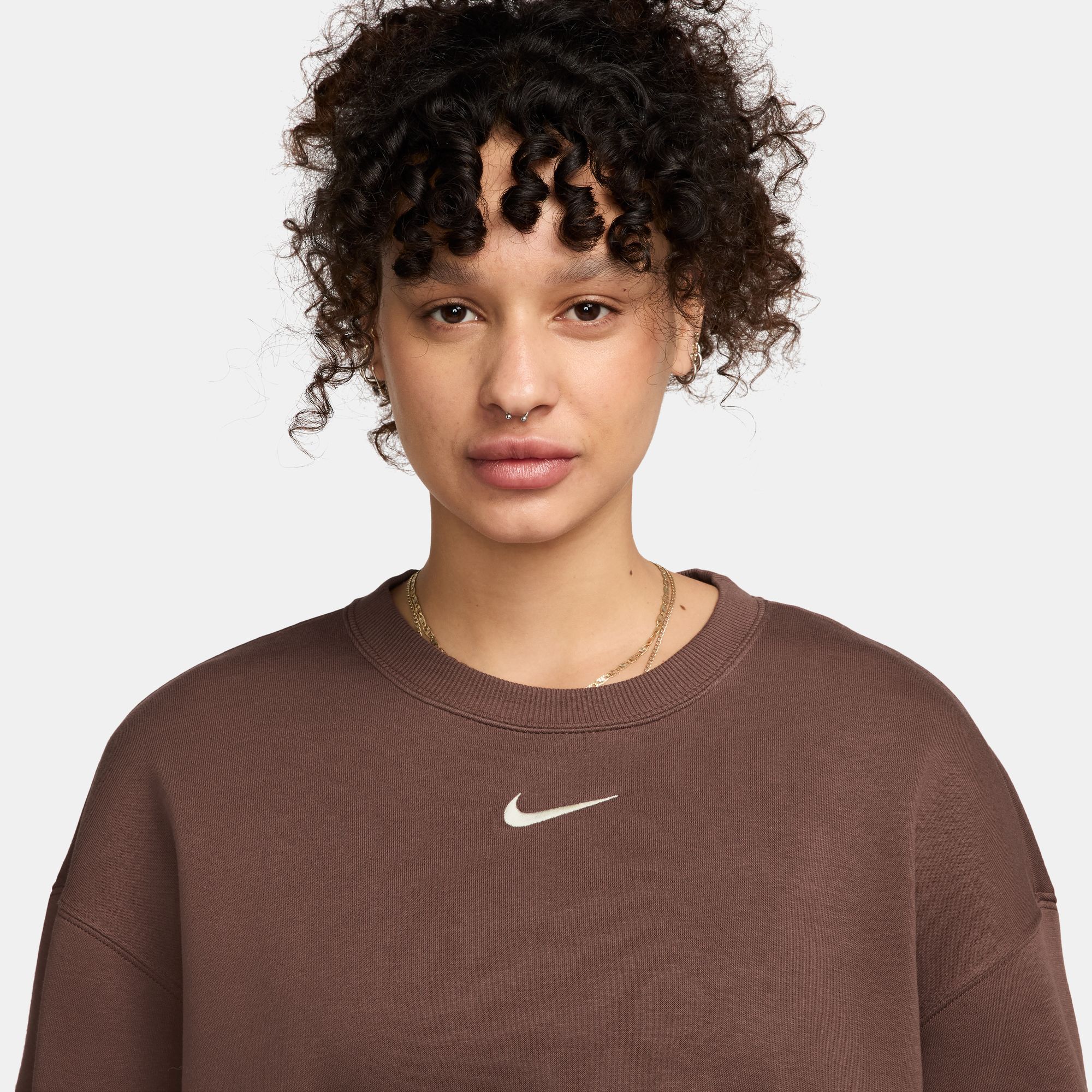 Nike Women's Sportswear Phoenix Fleece Oversized Crew-Neck Sweatshirt product image