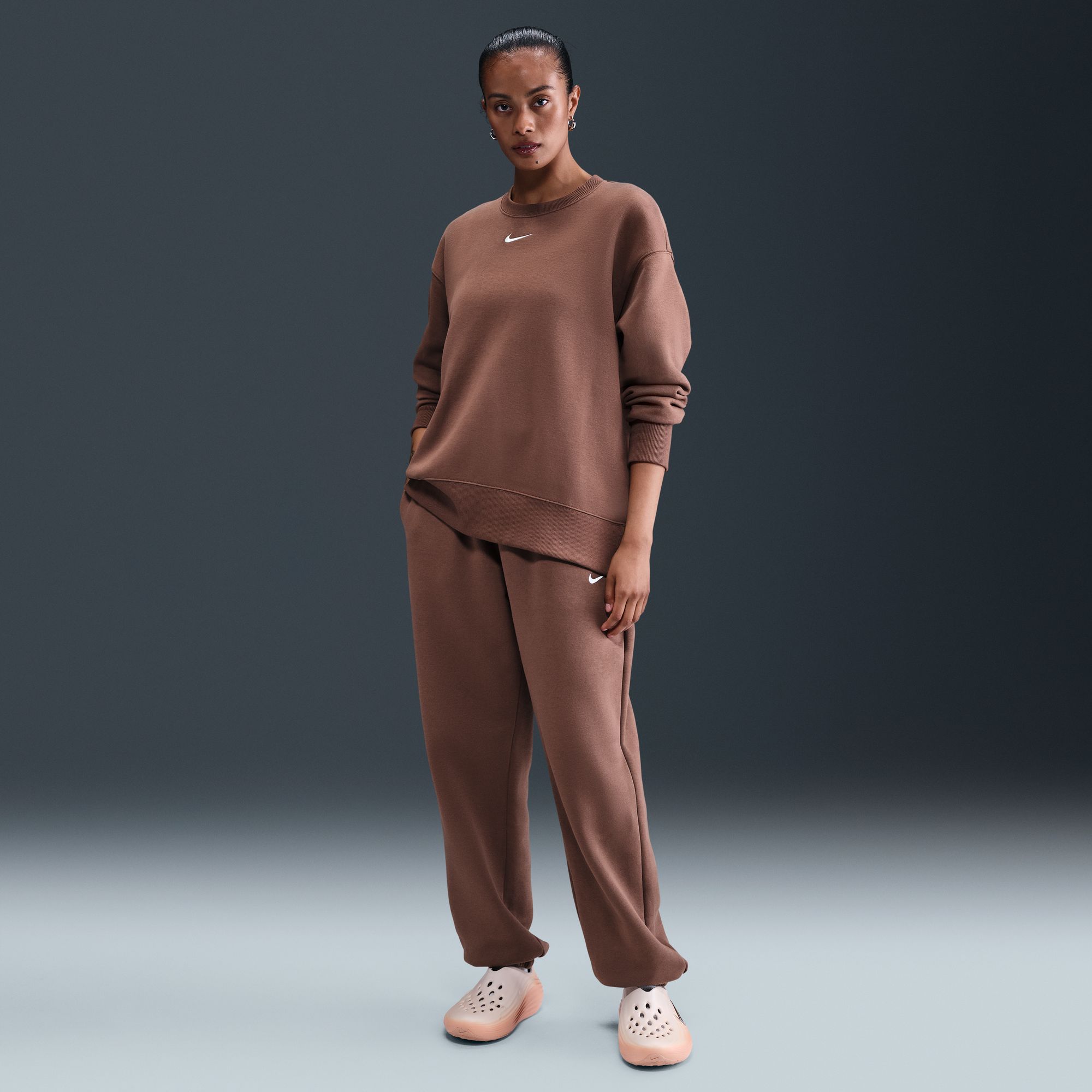 Nike Women's Sportswear Phoenix Fleece Oversized Crew-Neck Sweatshirt product image