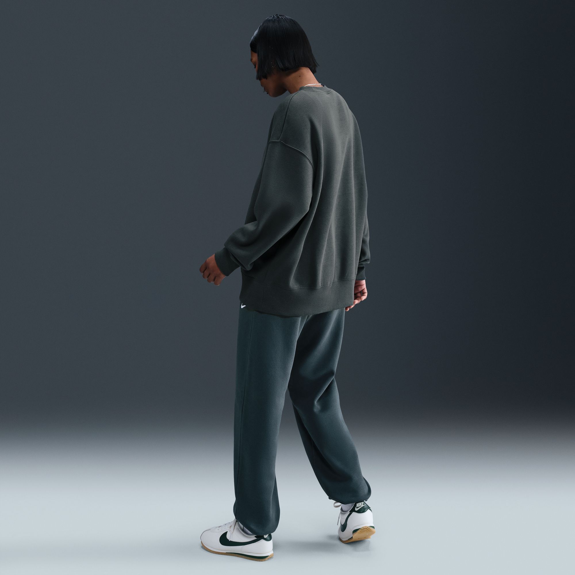 Nike Women's Sportswear Phoenix Fleece Oversized Crew-Neck Sweatshirt product image