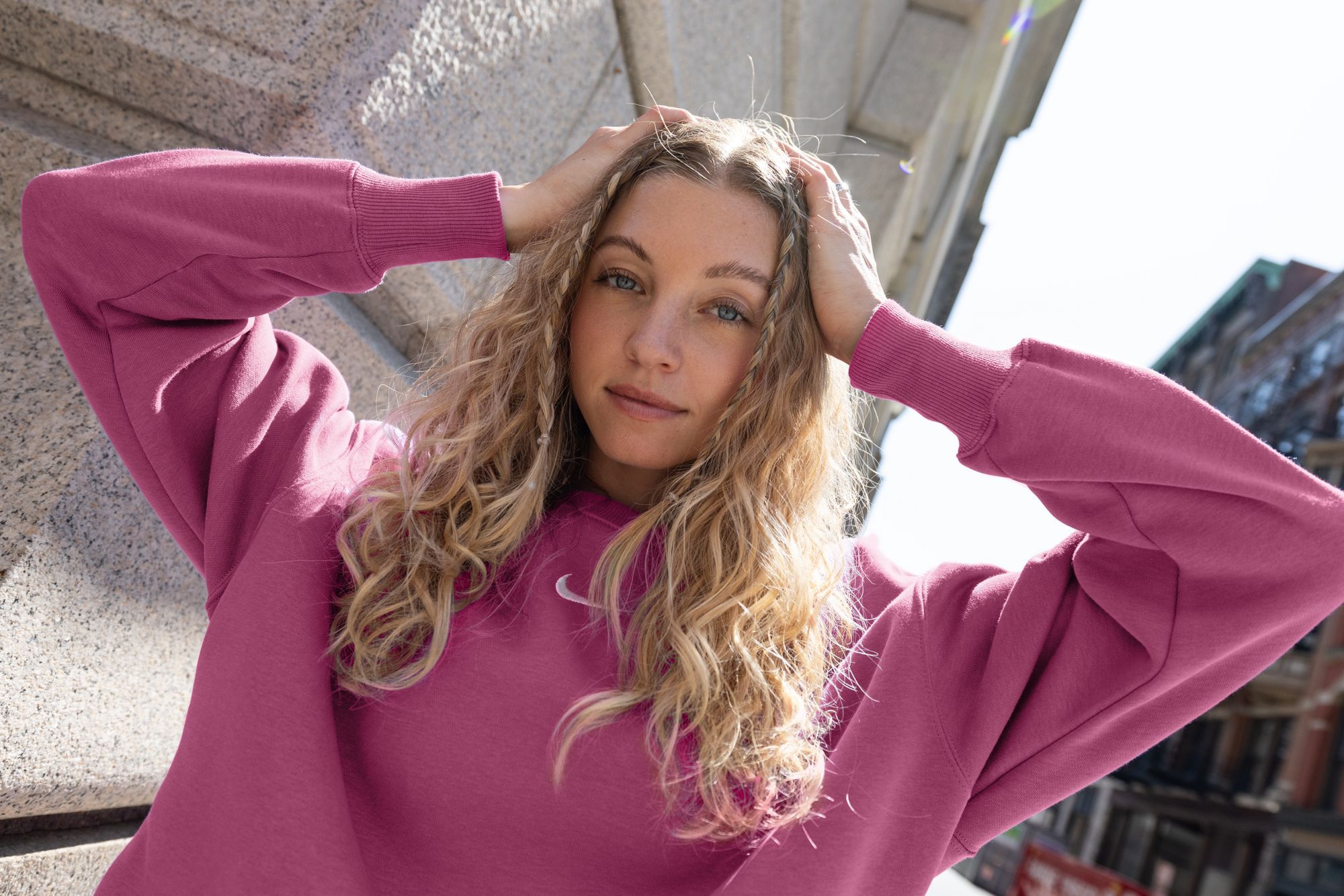 Nike Women's Sportswear Phoenix Fleece Oversized Crew-Neck Sweatshirt product image