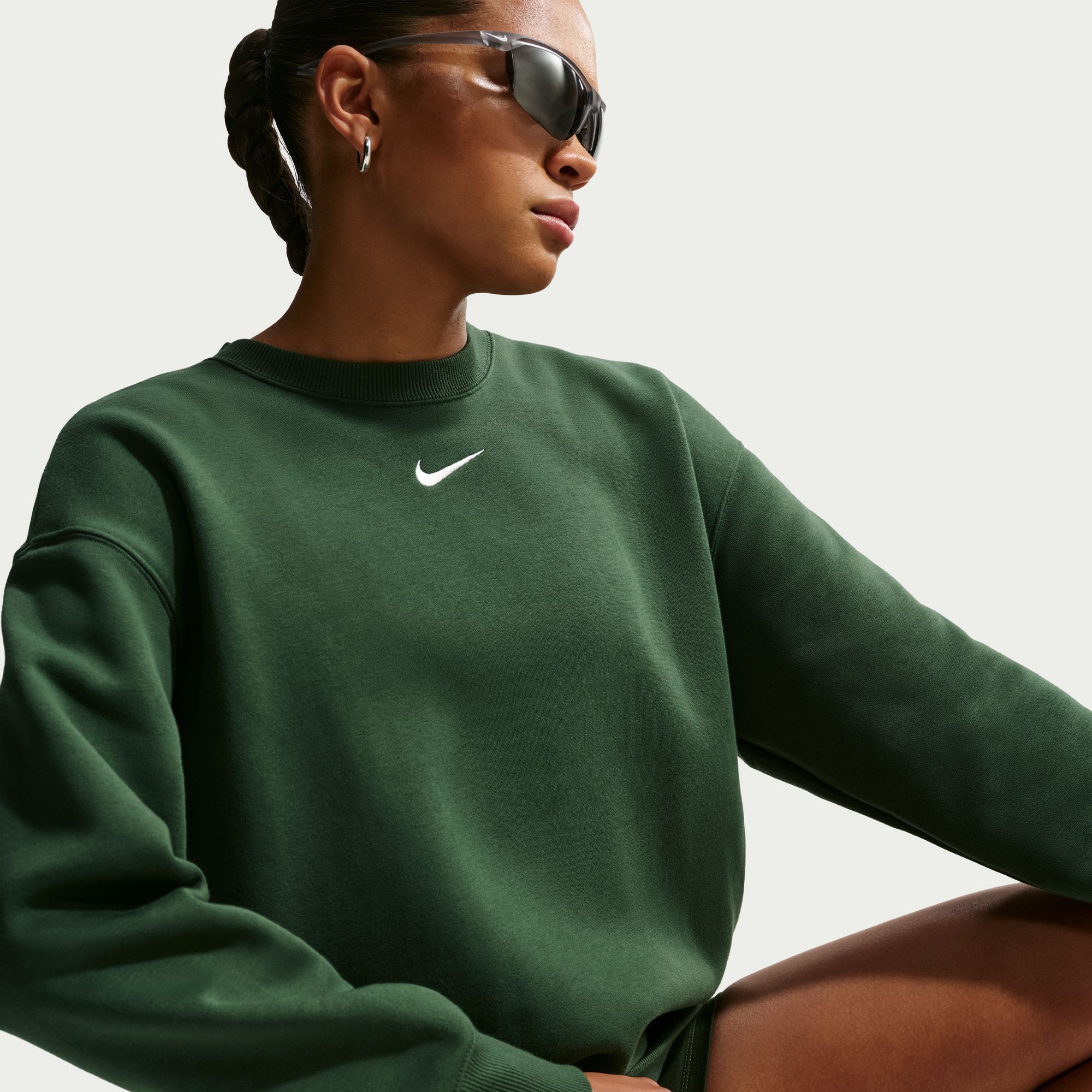 Nike Women's Sportswear Phoenix Fleece Oversized Crew-Neck Sweatshirt product image
