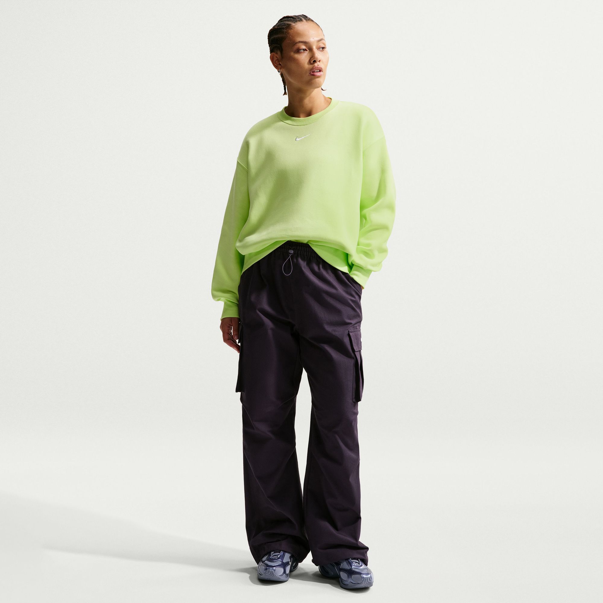 Nike Women's Sportswear Phoenix Fleece Oversized Crew-Neck Sweatshirt product image