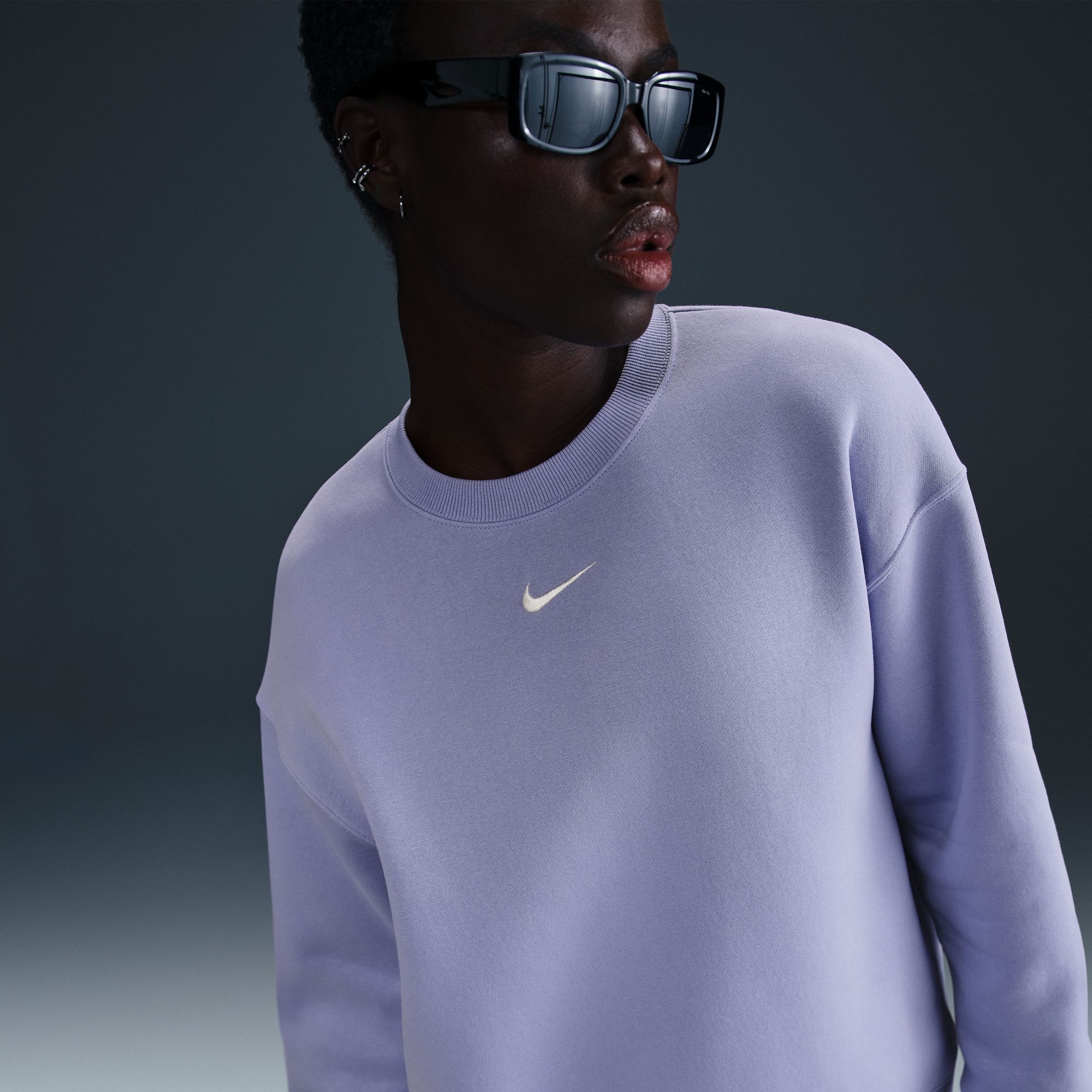 Nike Women's Sportswear Phoenix Fleece Oversized Crew-Neck Sweatshirt product image