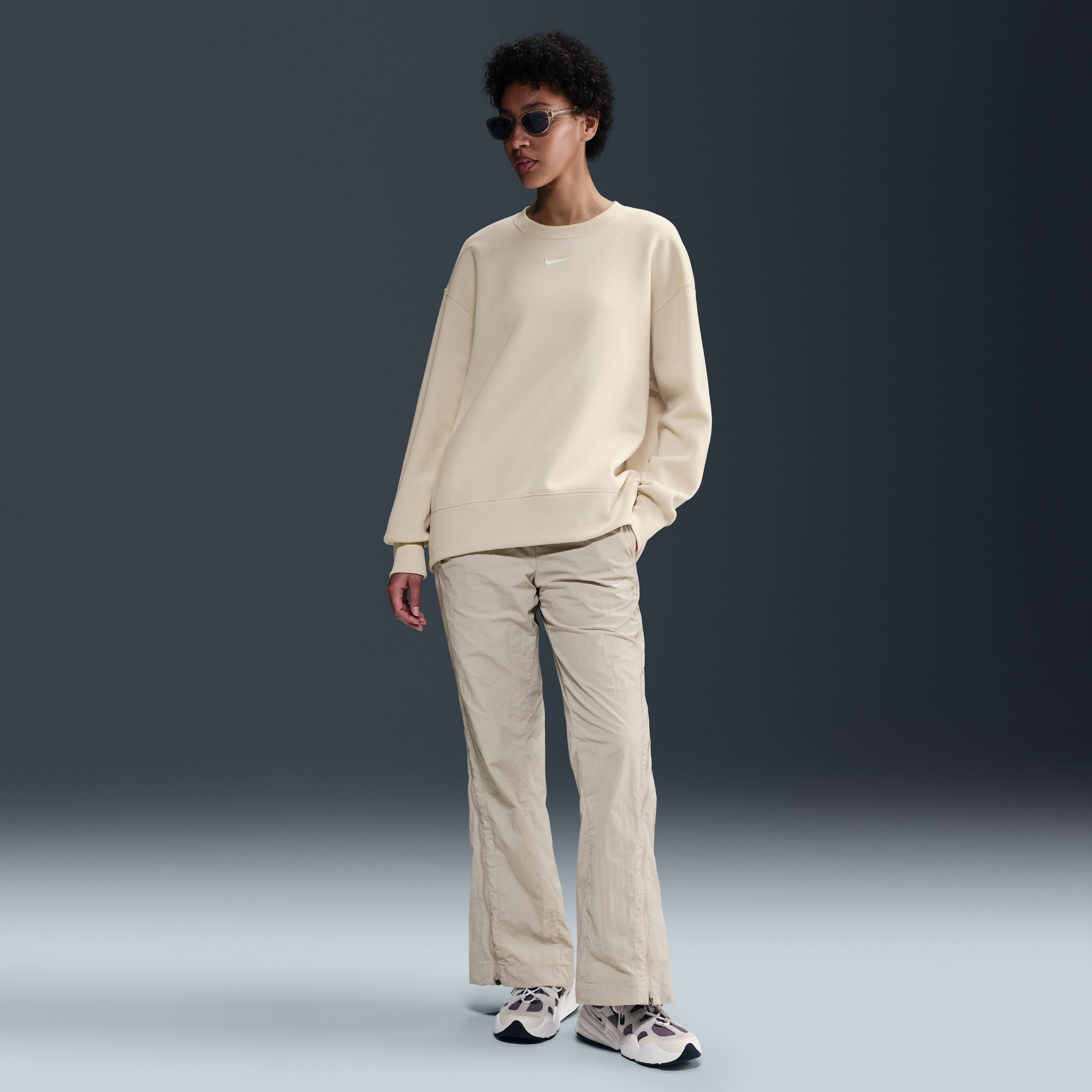 Nike Women's Sportswear Phoenix Fleece Oversized Crew-Neck Sweatshirt product image