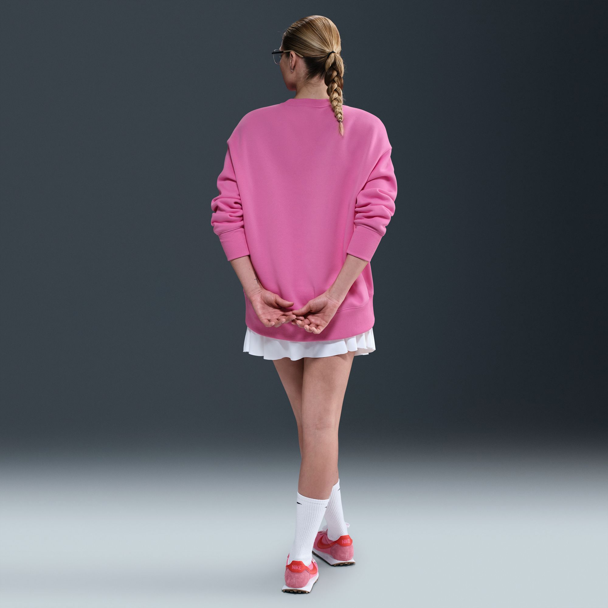 Nike Women's Sportswear Phoenix Fleece Oversized Crew-Neck Sweatshirt product image