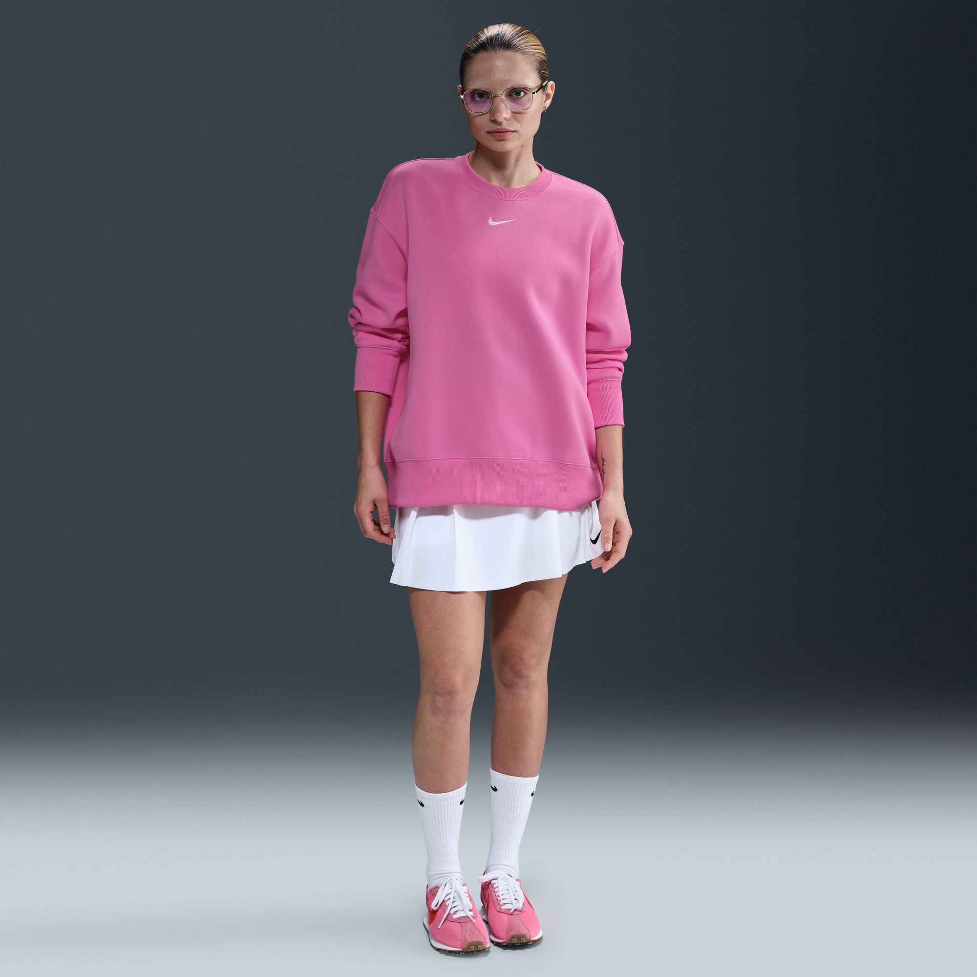 Nike Women's Sportswear Phoenix Fleece Oversized Crew-Neck Sweatshirt product image