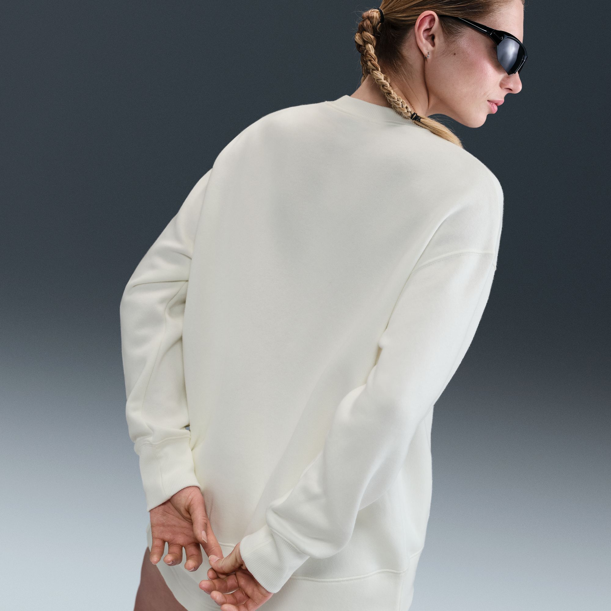 Nike Women's Sportswear Phoenix Fleece Oversized Crew-Neck Sweatshirt product image