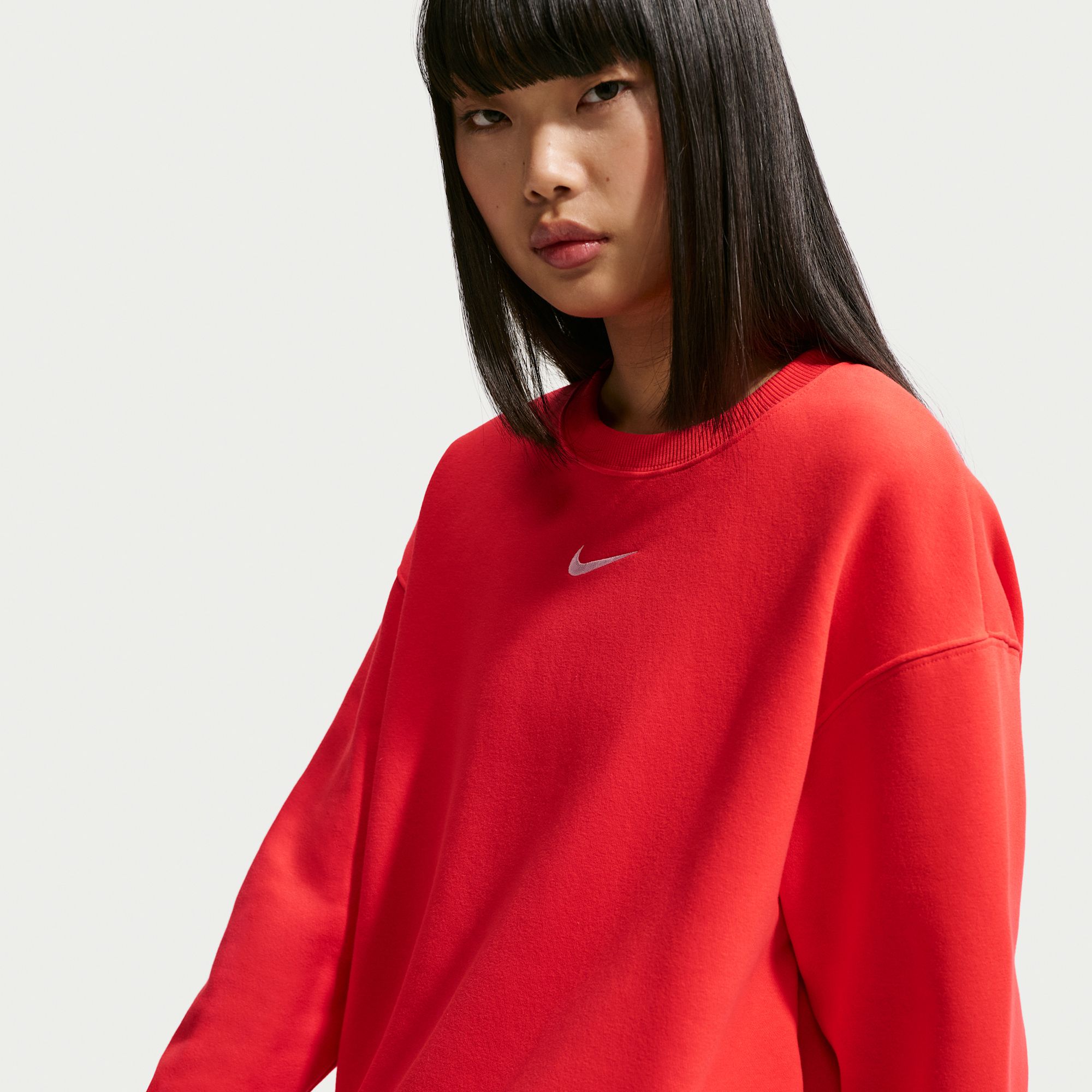 Nike Women's Sportswear Phoenix Fleece Oversized Crew-Neck Sweatshirt product image