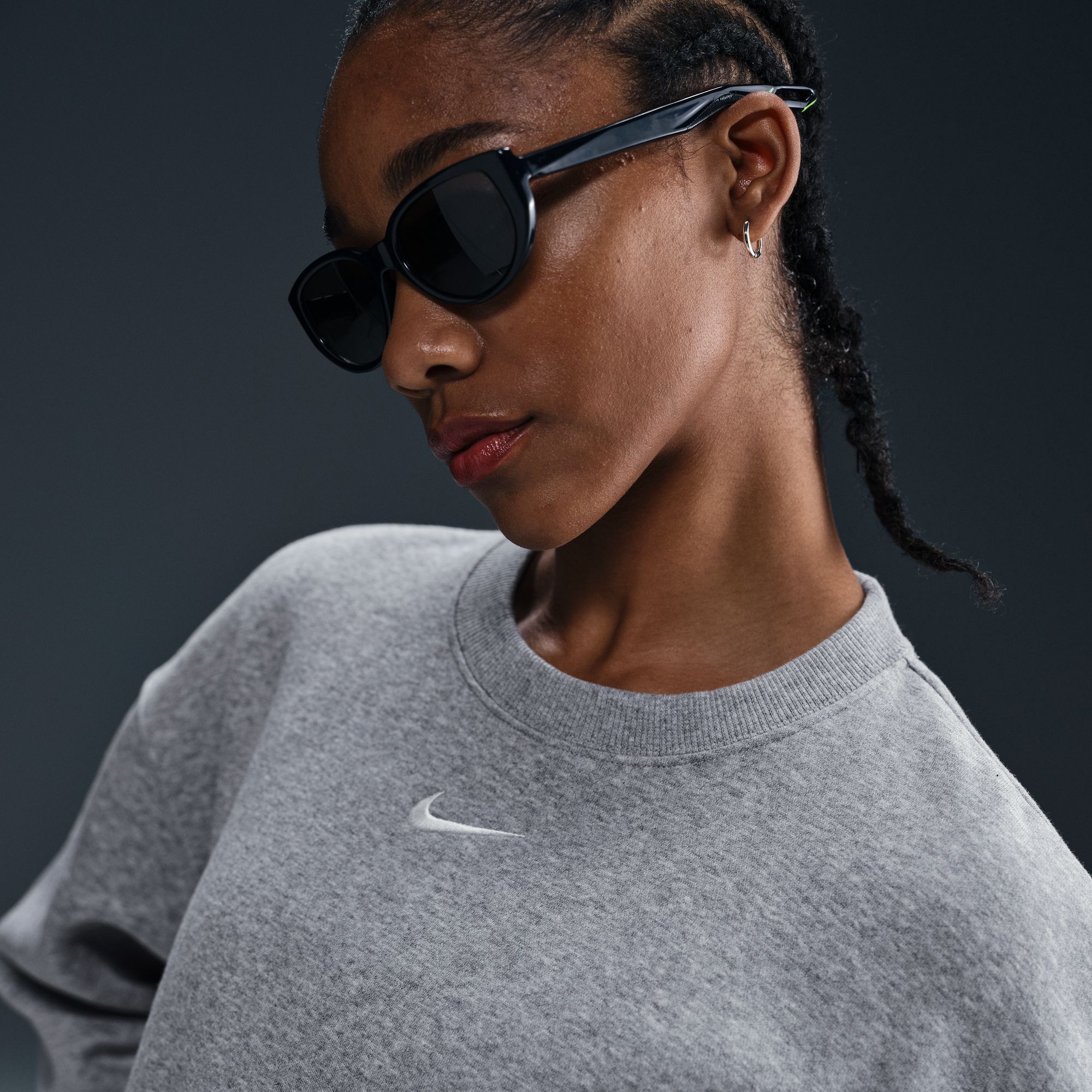 Nike Women's Sportswear Phoenix Fleece Oversized Crew-Neck Sweatshirt product image
